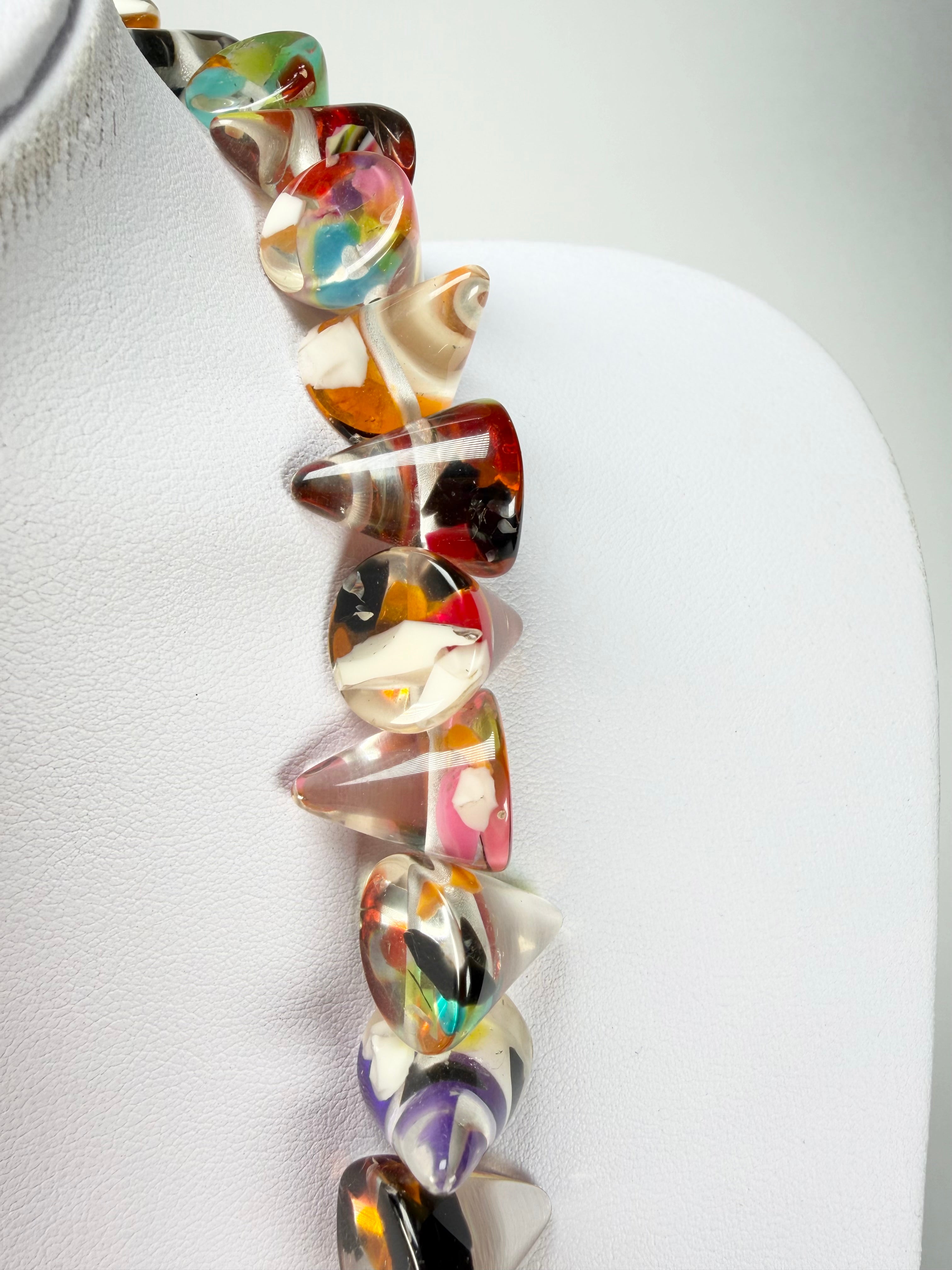 Jackie Brazil "Corina" Small Cones Cascade 55cm Necklace ( N0058 )