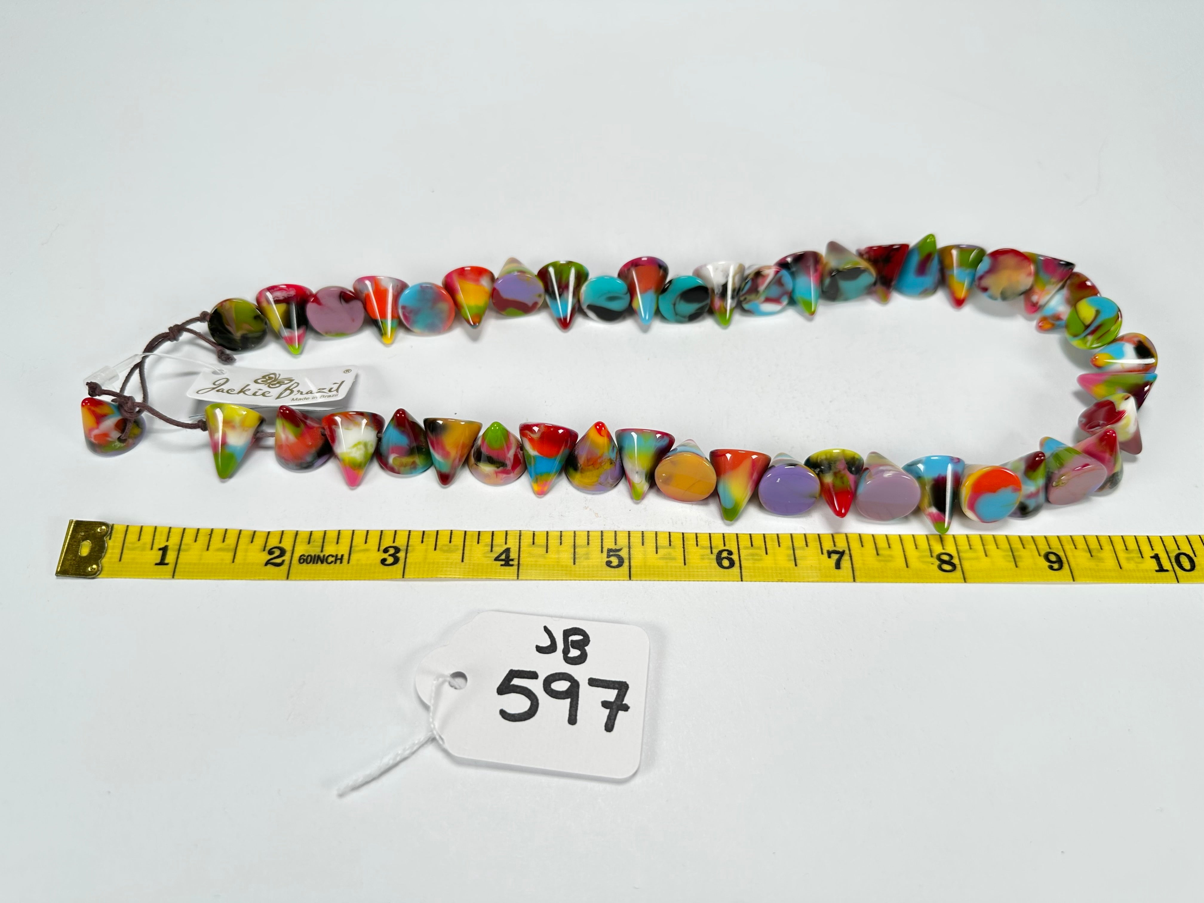 Jackie Brazil "Corina" Small Cones Kandinsky 55cm Necklace ( N0058 )