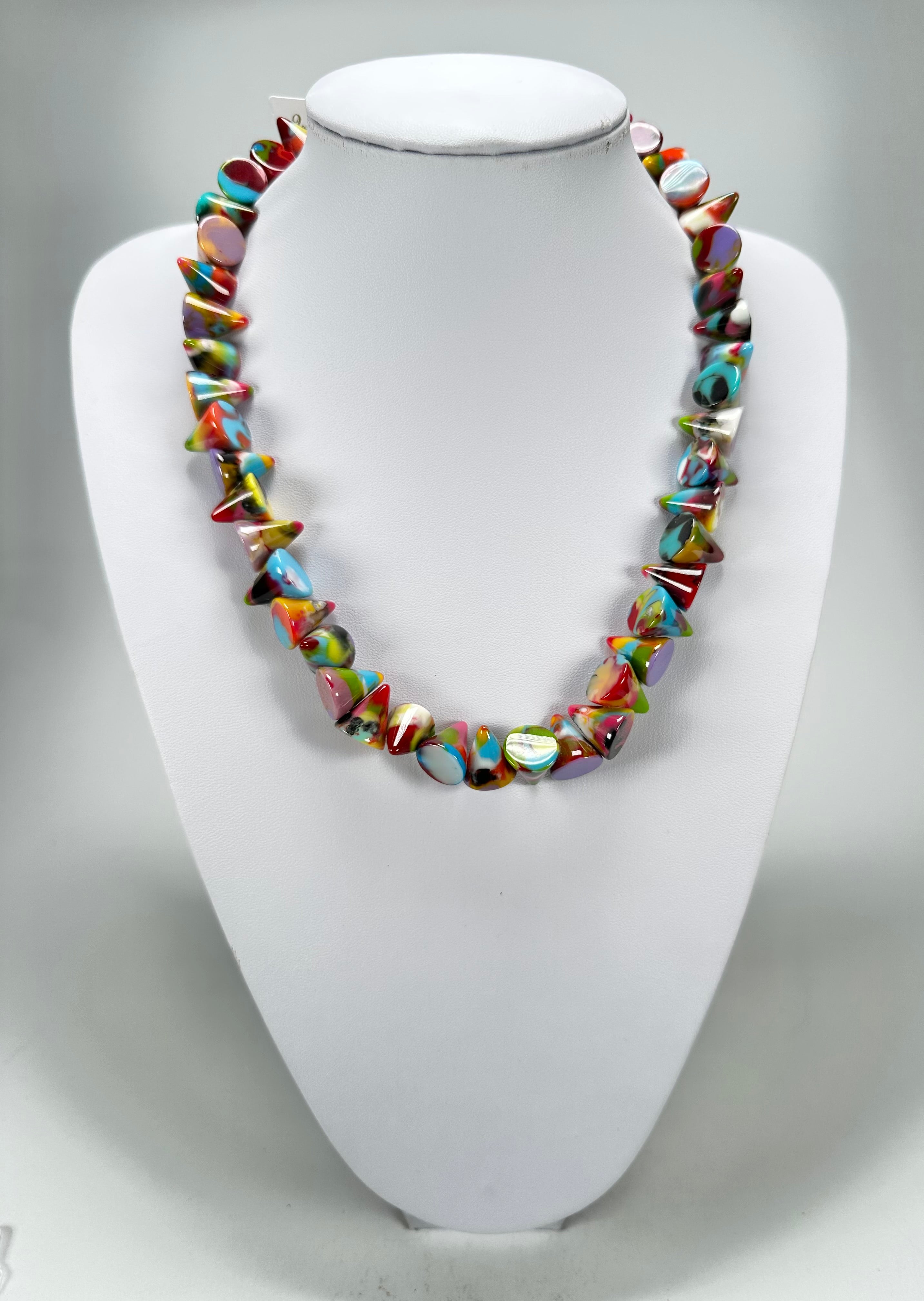 Jackie Brazil "Corina" Small Cones Kandinsky 55cm Necklace ( N0058 )