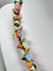 Jackie Brazil "Corina" Small Cones Kandinsky 55cm Necklace ( N0058 )
