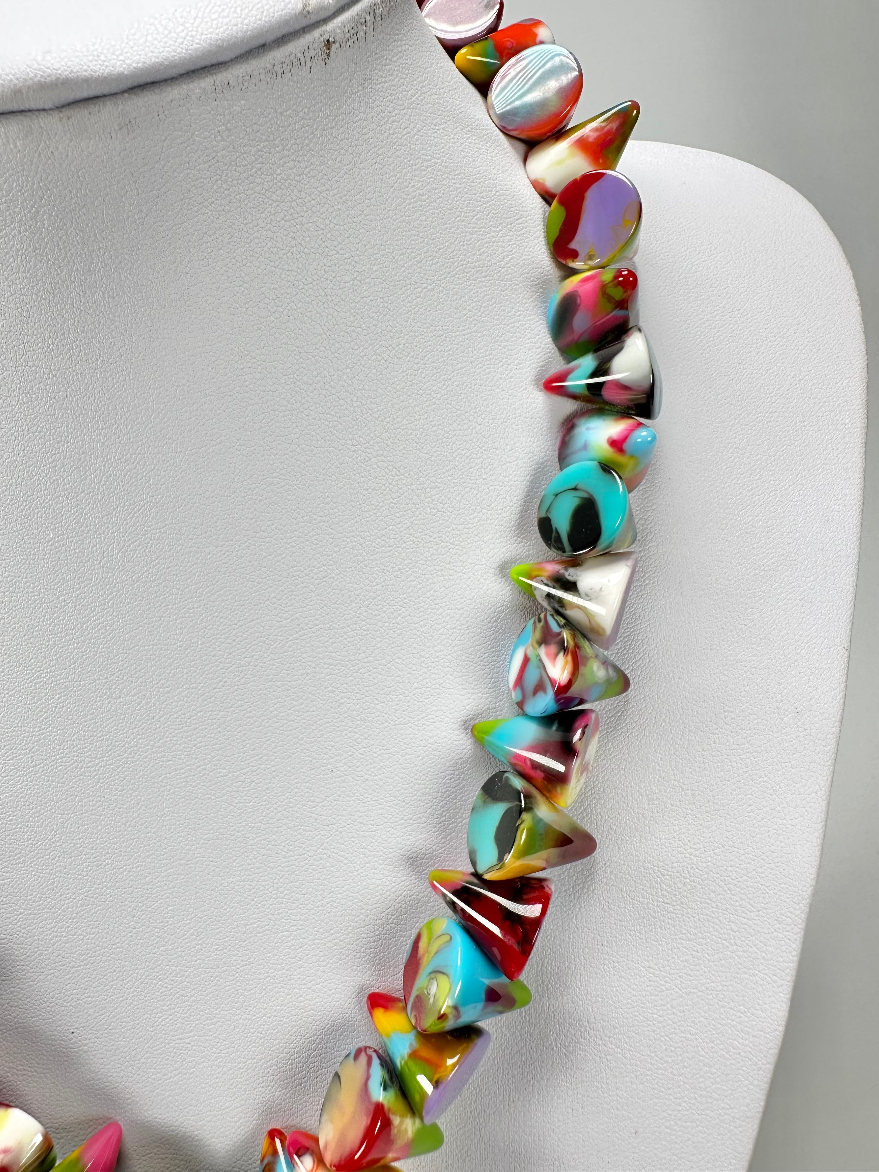 Jackie Brazil "Corina" Small Cones Kandinsky 55cm Necklace ( N0058 )