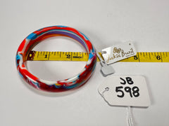 Jackie Brazil "Cushie" Kandinsky Solid Round 1.3cm Bangle ( B0300 )