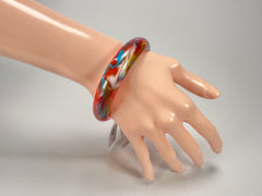 Jackie Brazil "Cushie" Kandinsky Solid Round 1.3cm Bangle ( B0300 )
