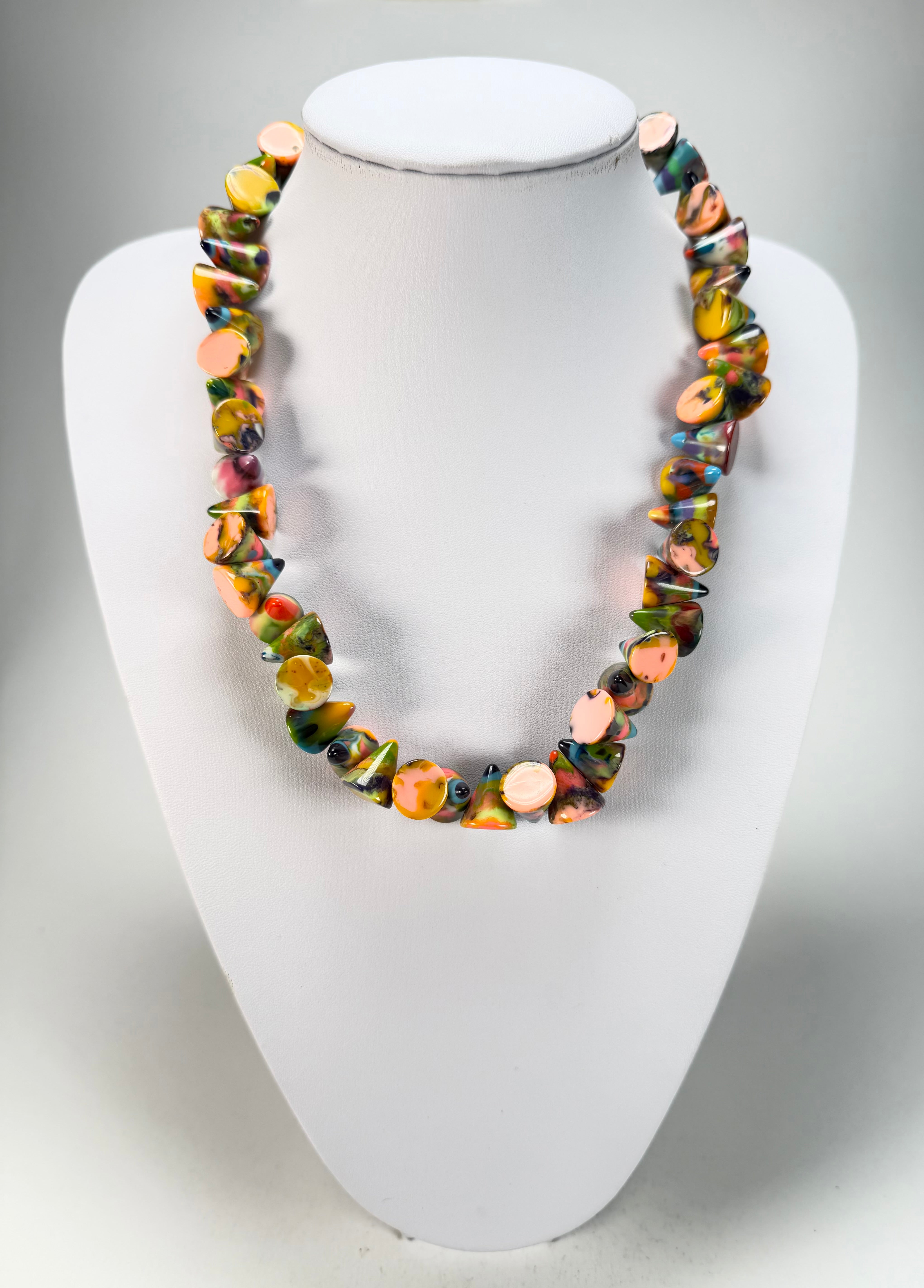 Jackie Brazil "Corina" Small Cones Kandinsky 55cm Necklace ( N0058 )