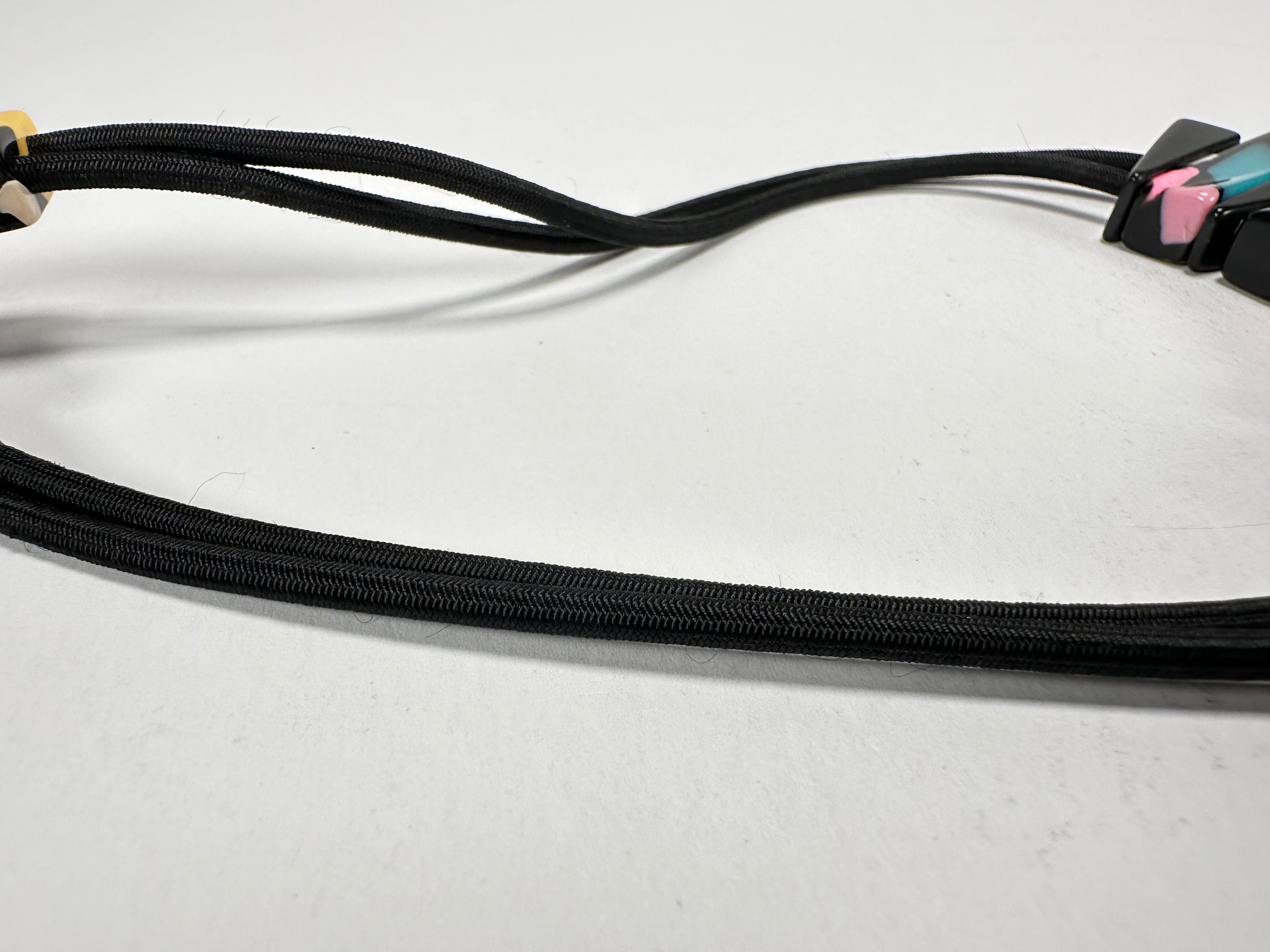 Jackie Brazil "Aztec" Art Deco Resin On Choker Necklace ( N3060 )