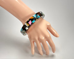 Jackie Brazil "Art Deco" Solid Round 1.3cm Bangle ( B3087 )