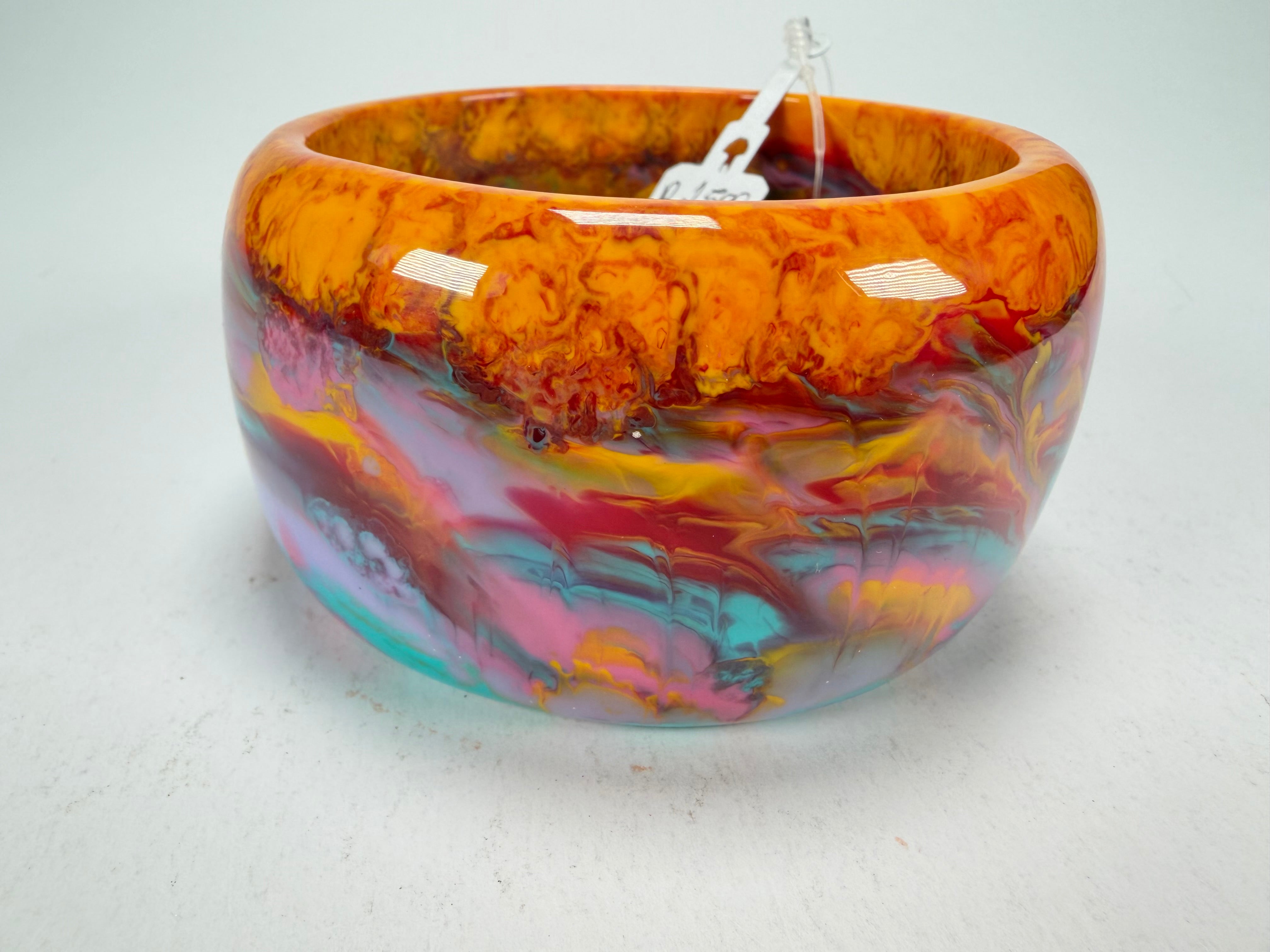 Jackie Brazil "Carmen" Kandinsky 5cm Resin Bangle ( B2500 )