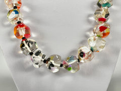Jackie Brazil "Camille" Cascade Small Stones 70cm Necklace ( N0075 )