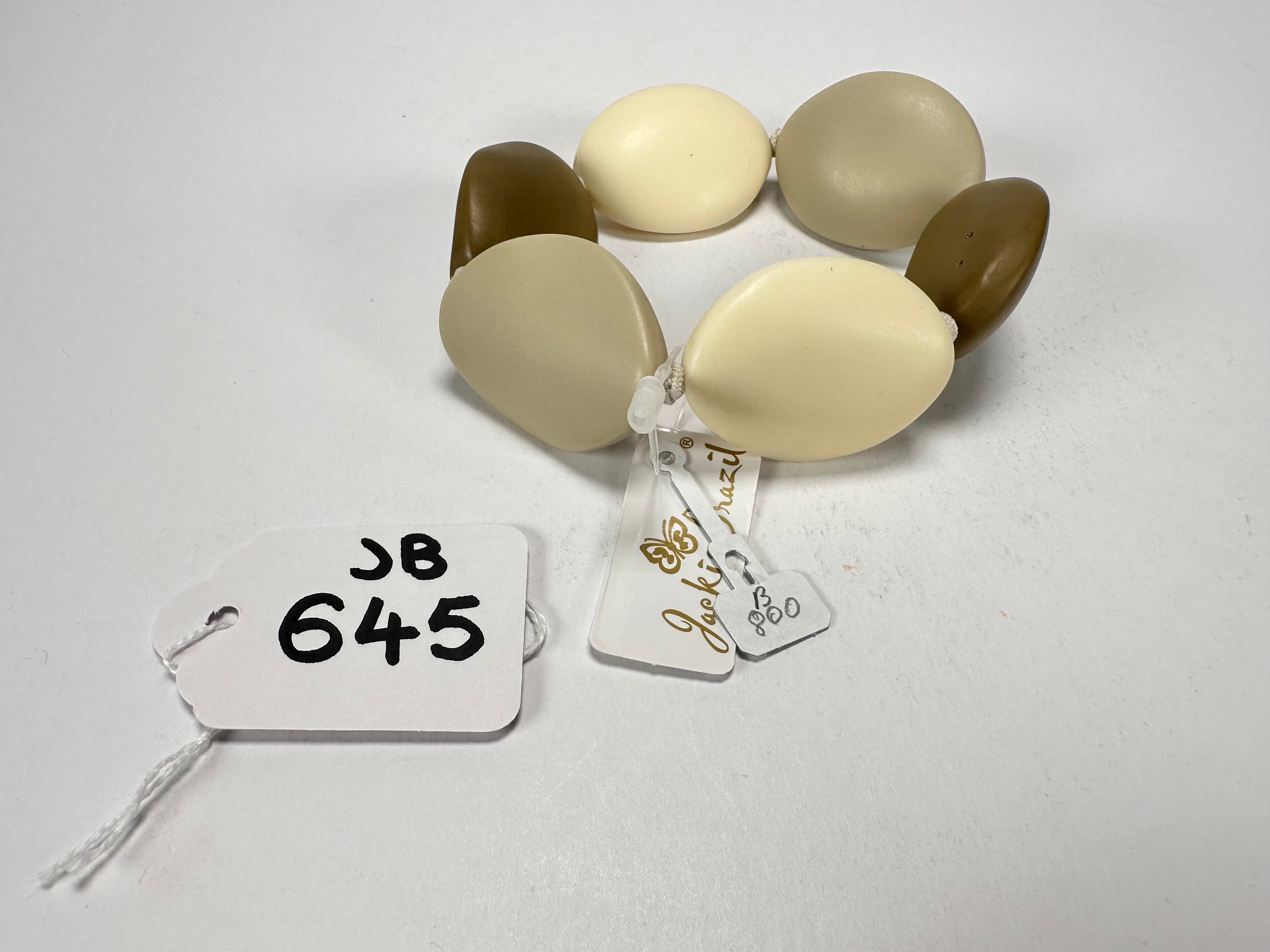 Jackie Brazil "Kathy" Boheme Small Riverstones Bracelet ( B0800 )