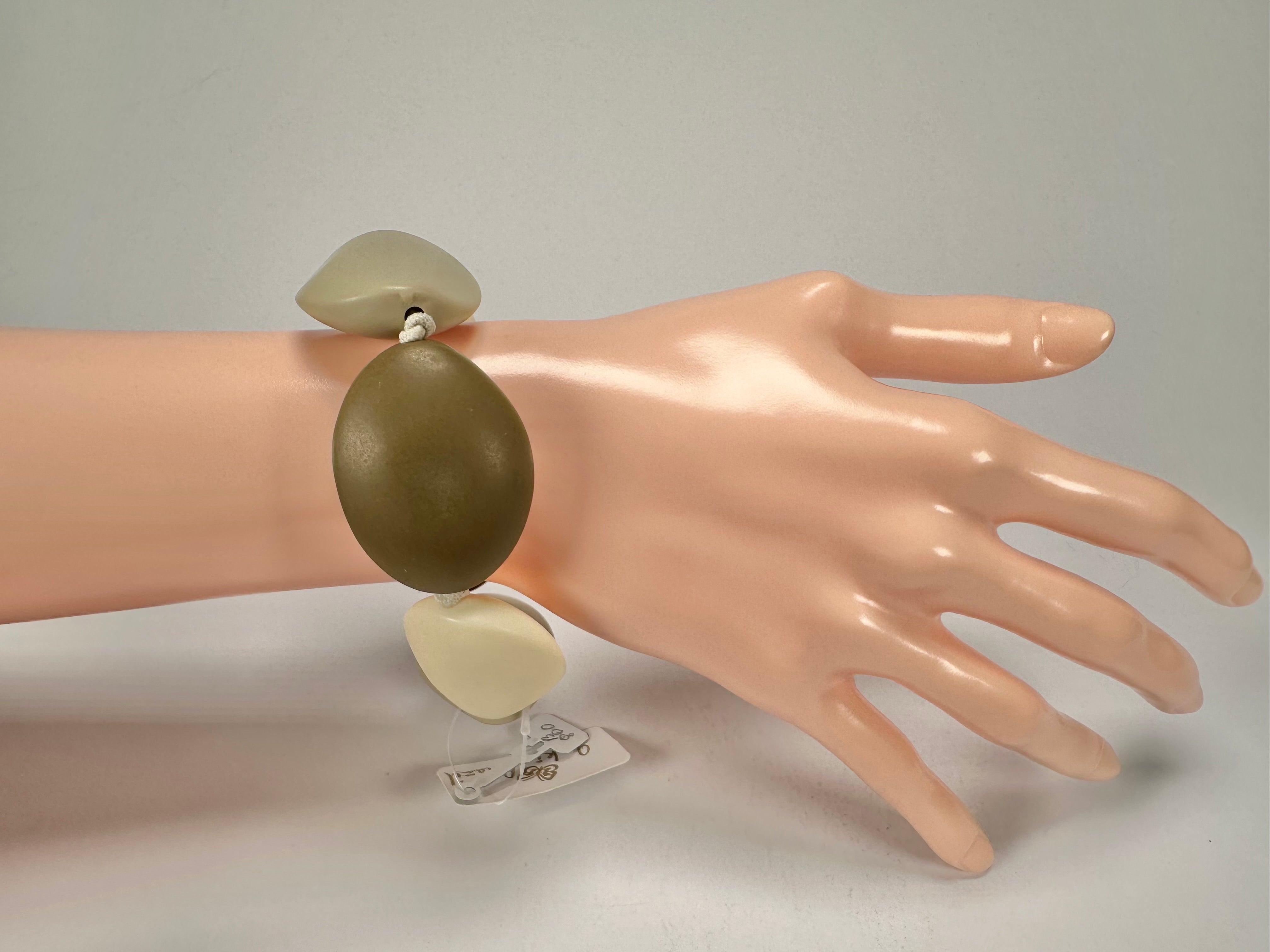 Jackie Brazil "Kathy" Boheme Small Riverstones Bracelet ( B0800 )