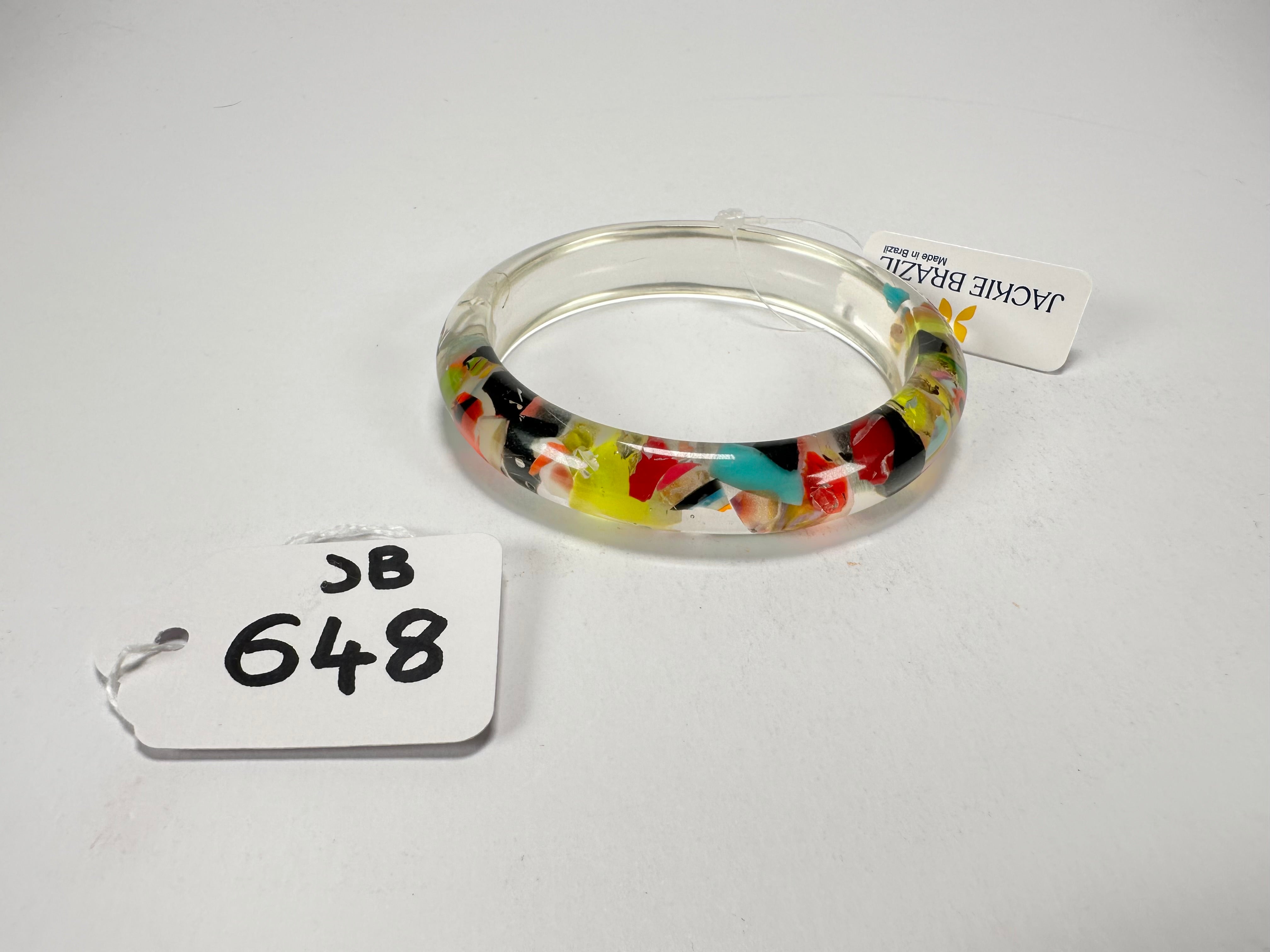 Jackie Brazil "Cushie" Cascade Solid Round 1.3cm Bangle ( B0300 )