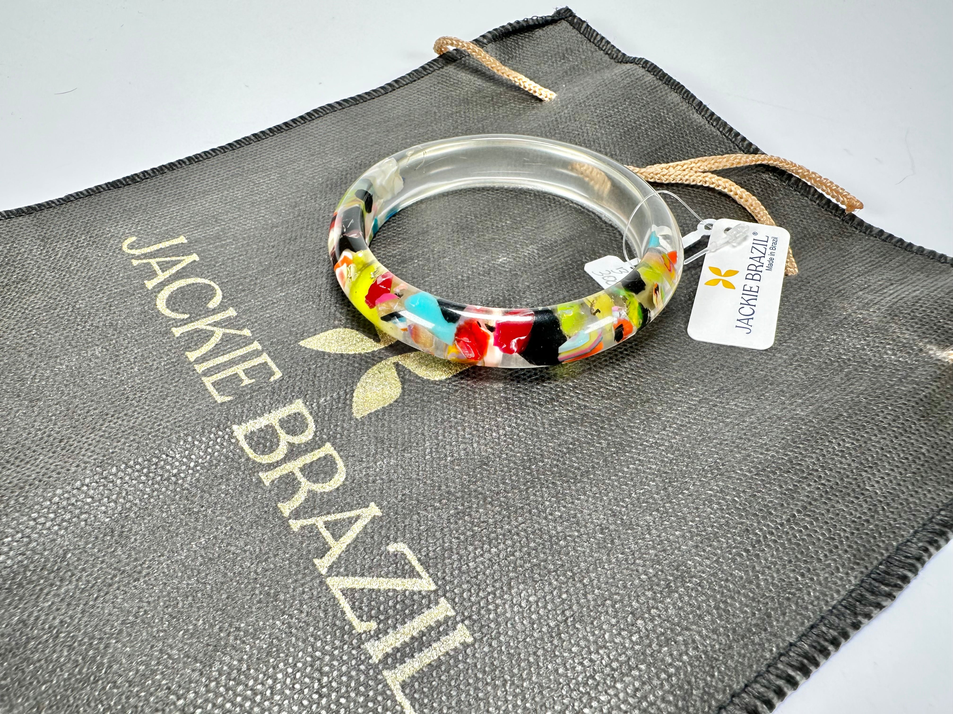 Jackie Brazil "Cushie" Cascade Solid Round 1.3cm Bangle ( B0300 )