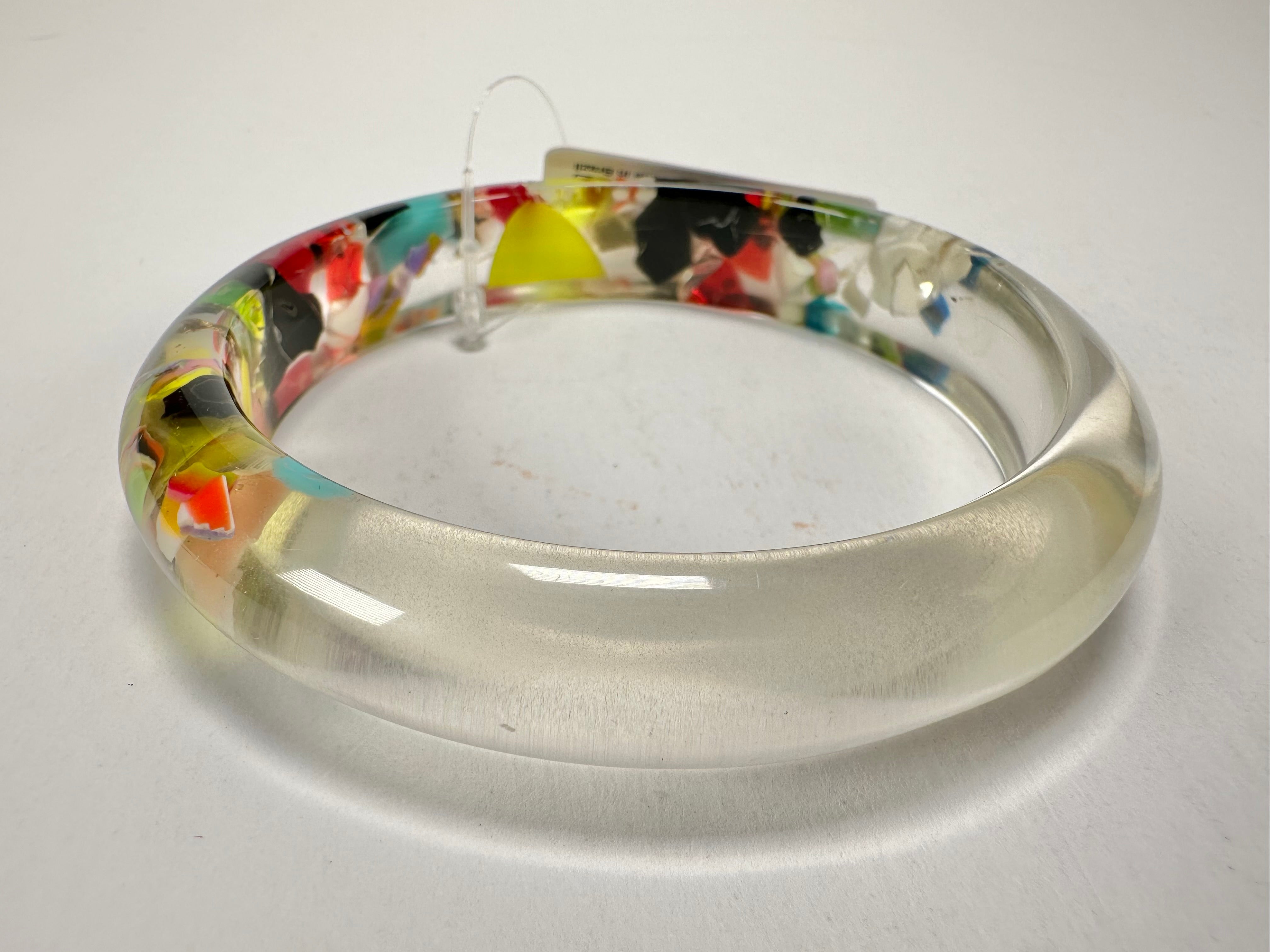 Jackie Brazil "Cushie" Cascade Solid Round 1.3cm Bangle ( B0300 )