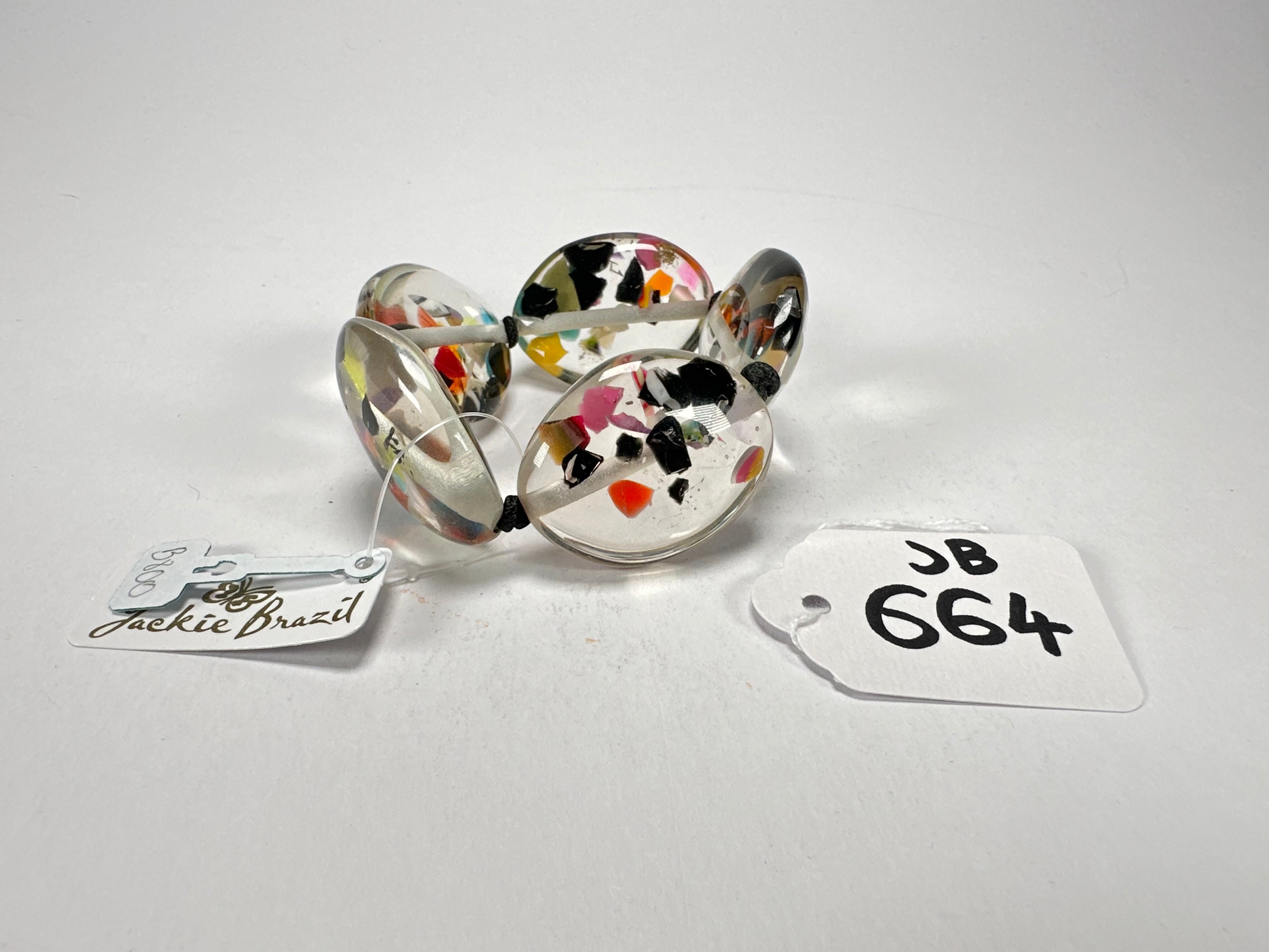 Jackie Brazil "Kathy" Cascade Small Riverstones Bracelet ( B0800 )