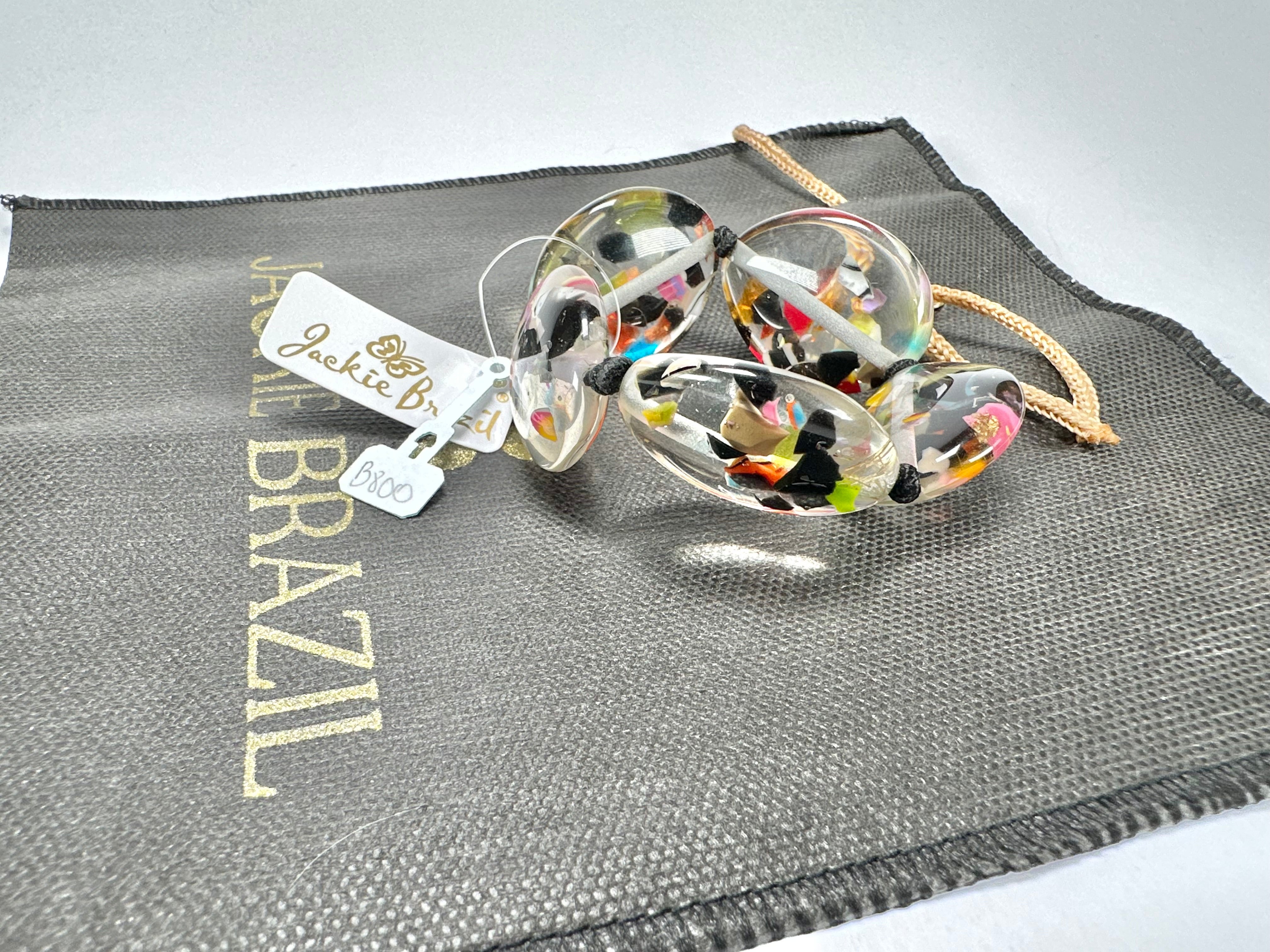Jackie Brazil "Kathy" Cascade Small Riverstones Bracelet ( B0800 )