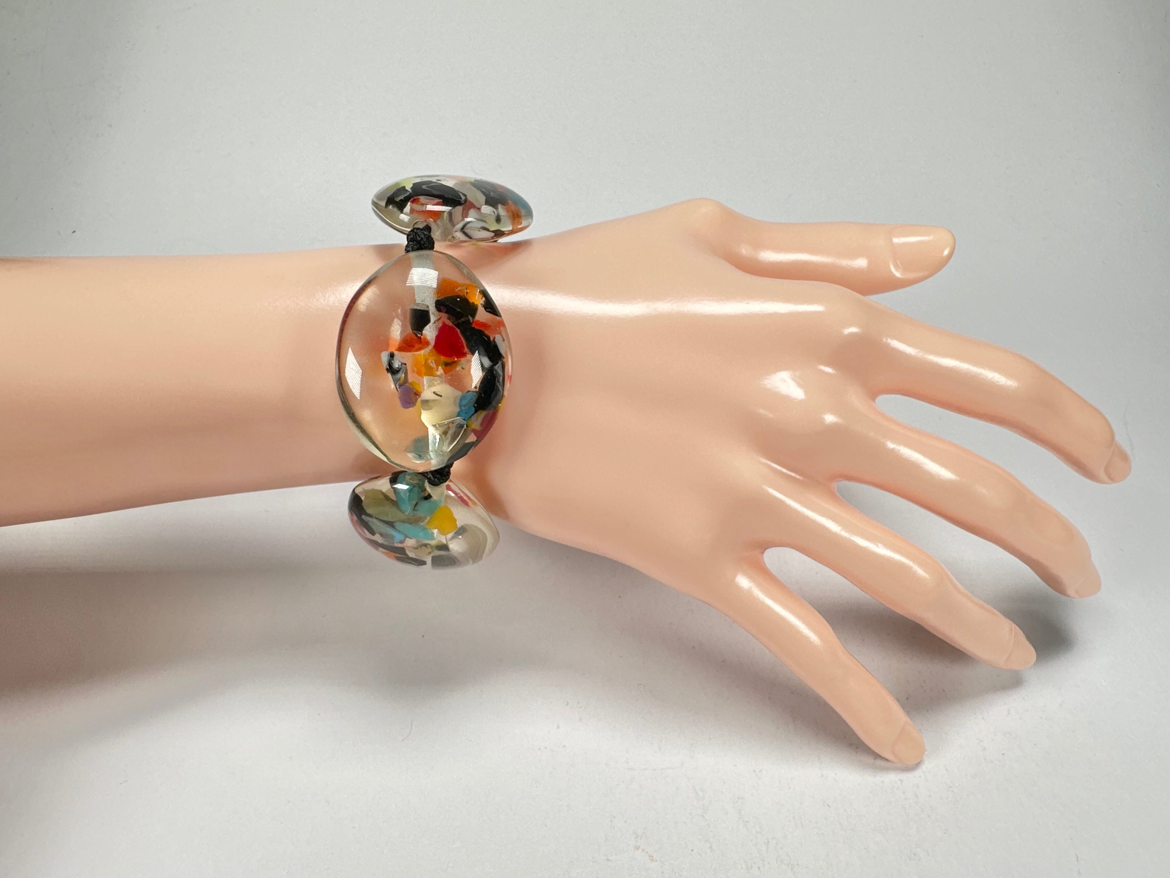 Jackie Brazil "Kathy" Cascade Small Riverstones Bracelet ( B0800 )