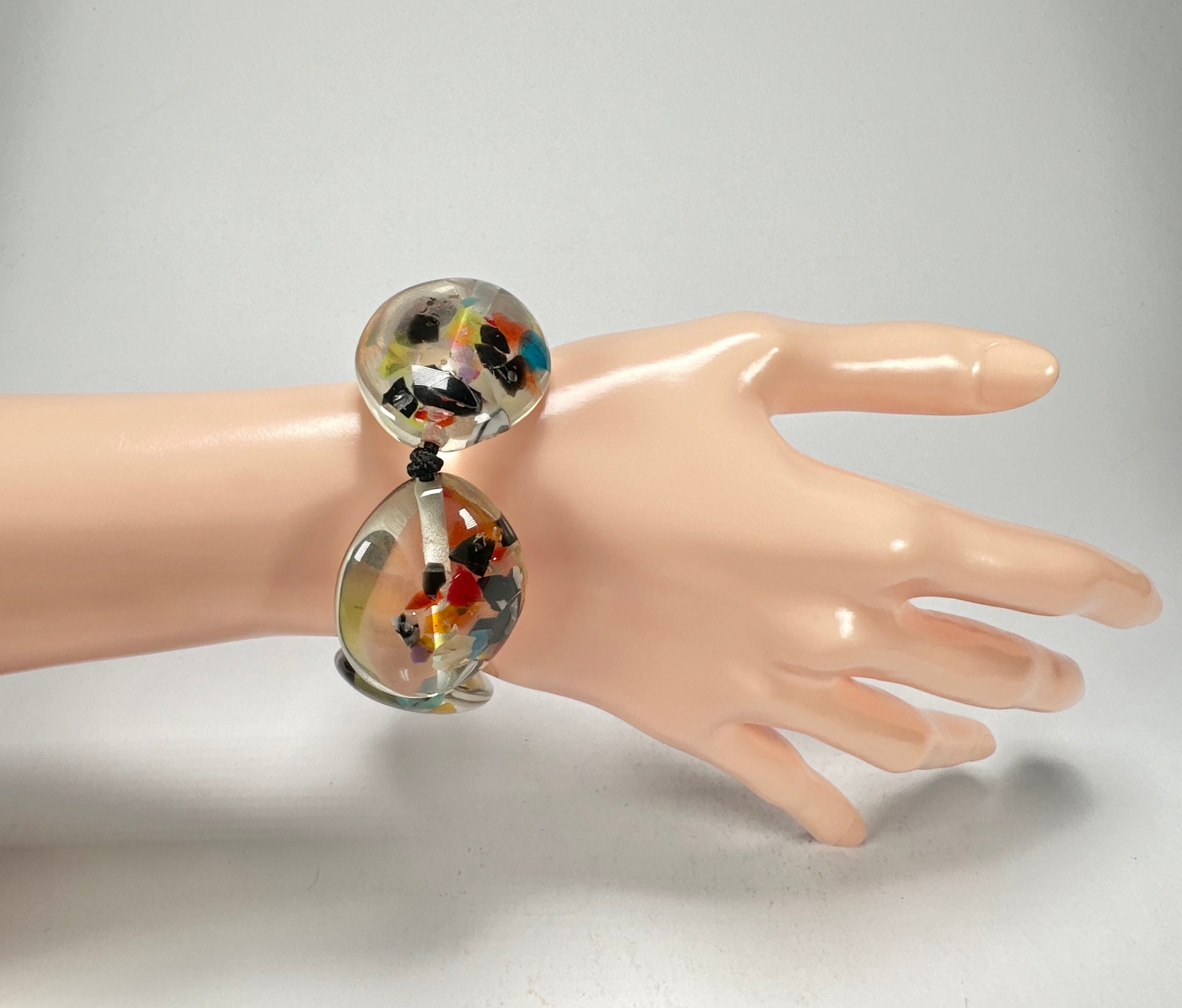 Jackie Brazil "Kathy" Cascade Small Riverstones Bracelet ( B0800 )