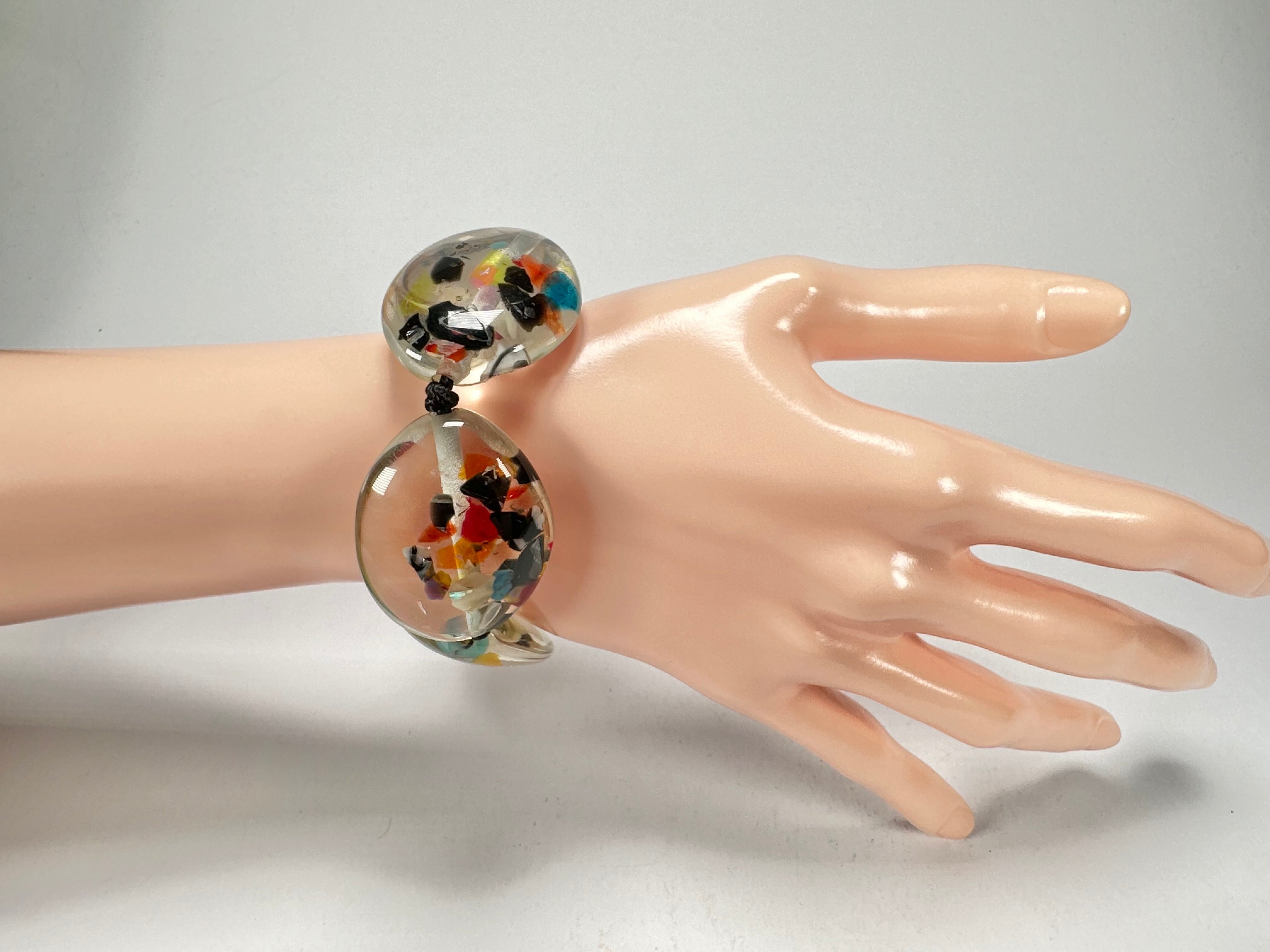 Jackie Brazil "Kathy" Cascade Small Riverstones Bracelet ( B0800 )