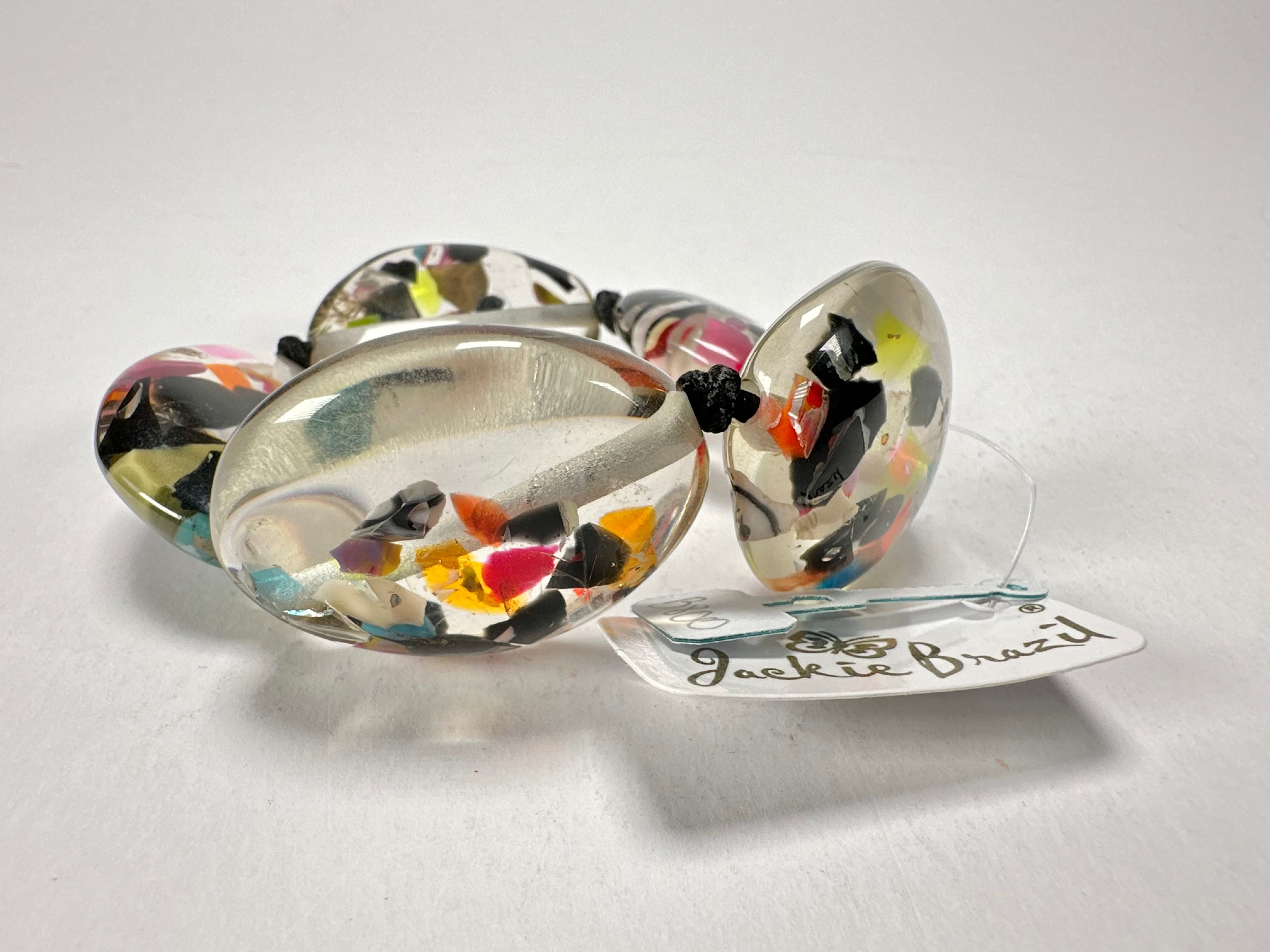 Jackie Brazil "Kathy" Cascade Small Riverstones Bracelet ( B0800 )