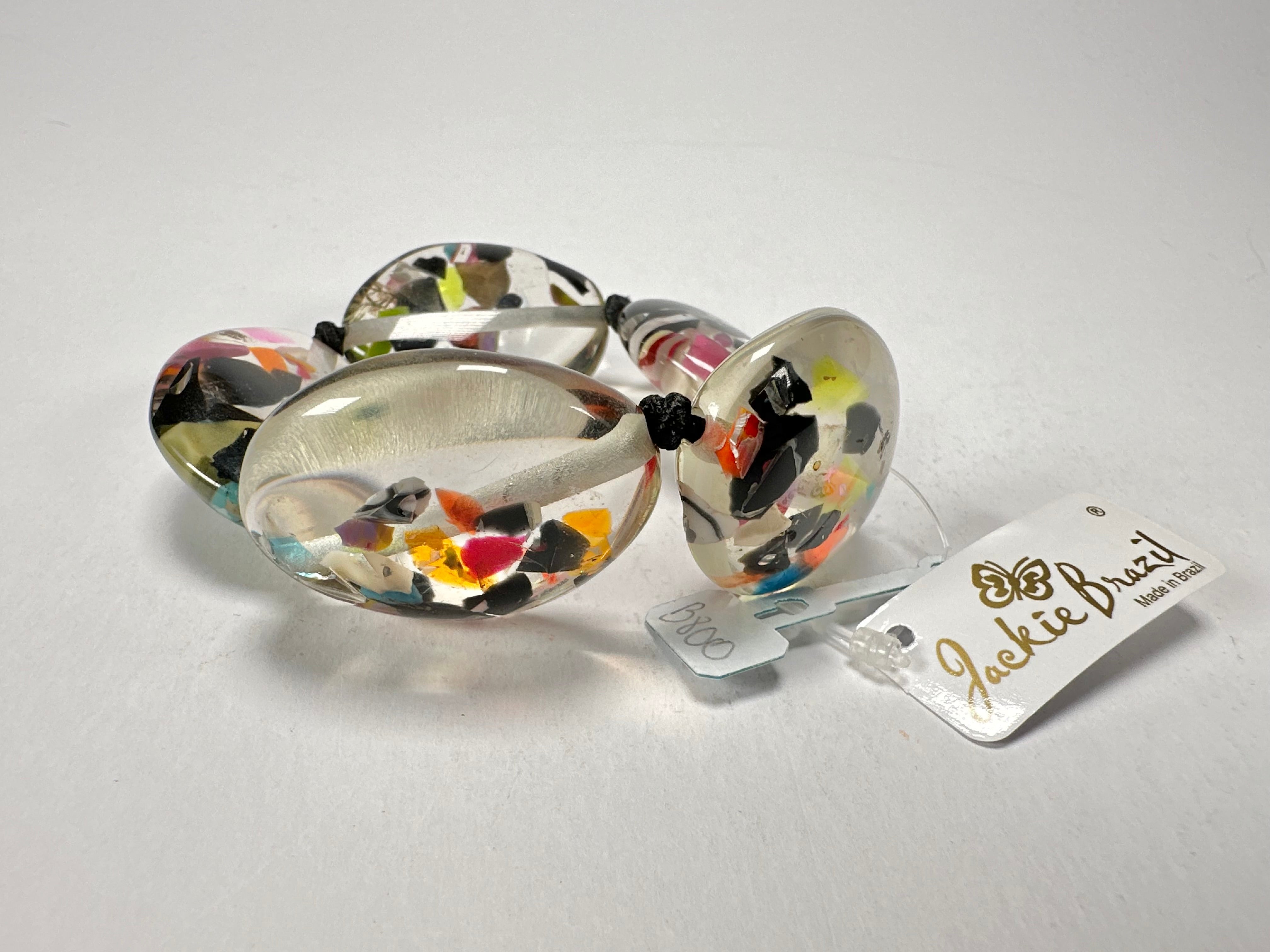 Jackie Brazil "Kathy" Cascade Small Riverstones Bracelet ( B0800 )