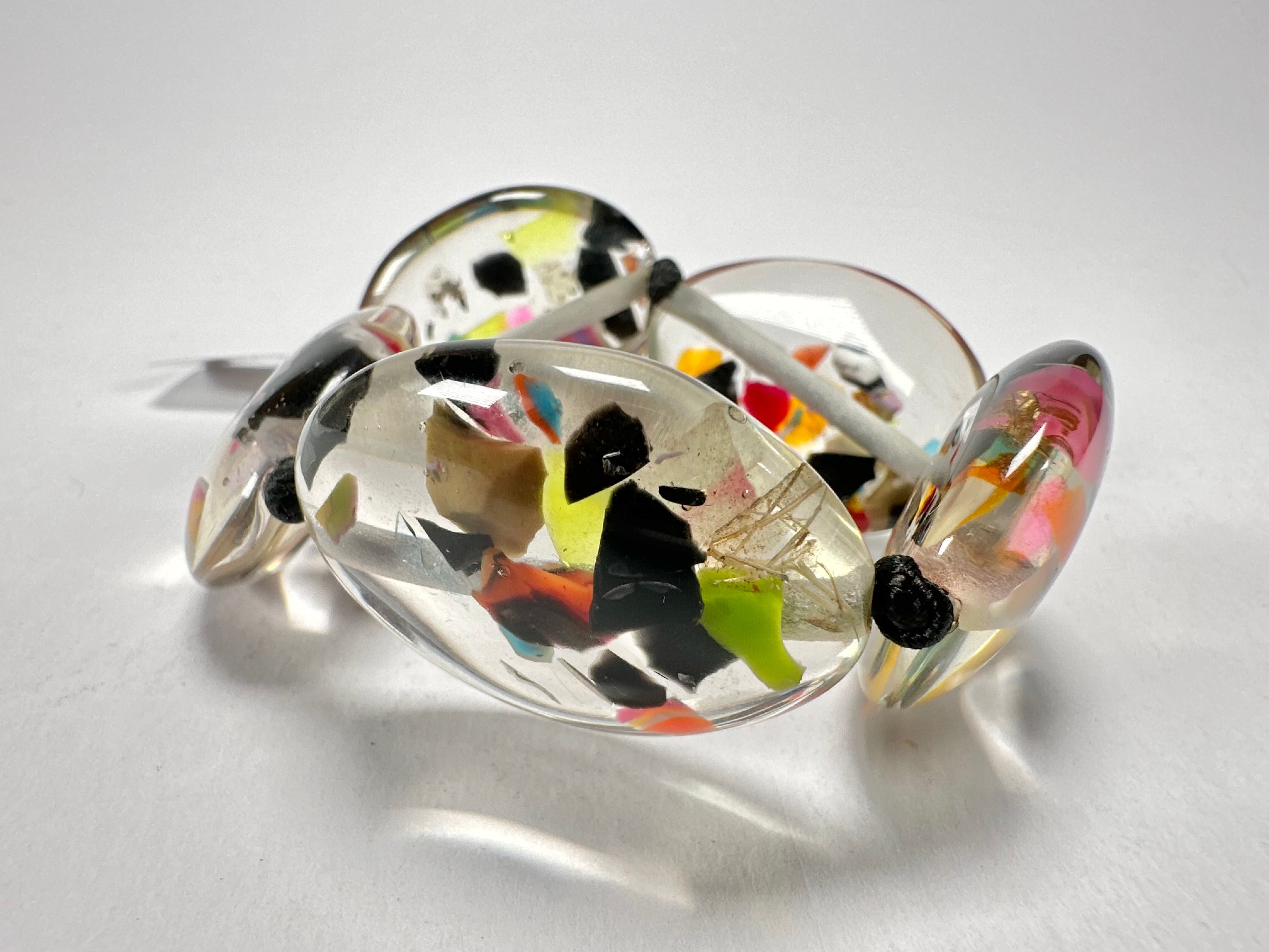 Jackie Brazil "Kathy" Cascade Small Riverstones Bracelet ( B0800 )