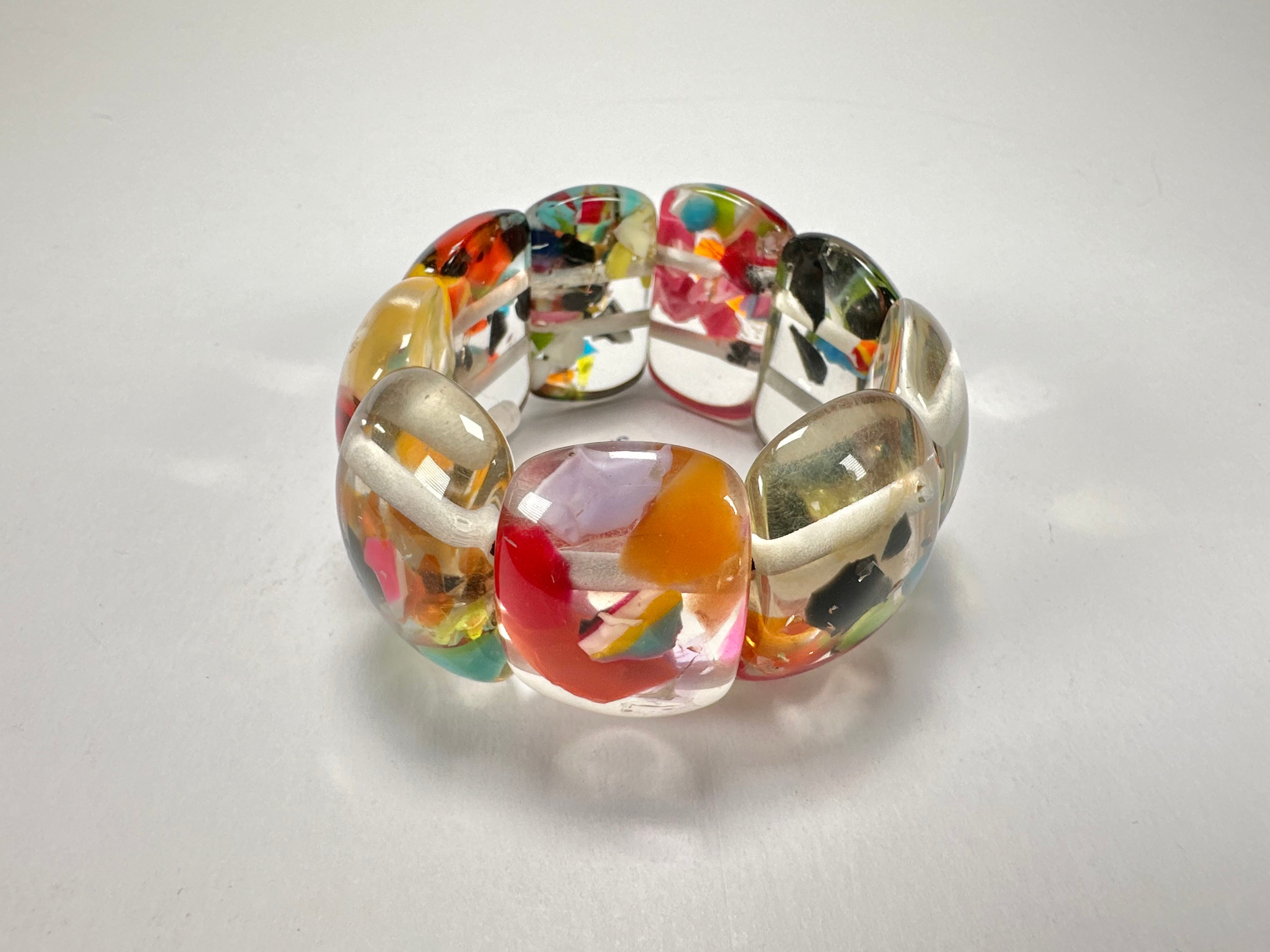 Jackie Brazil "Maria" Cascade Elasticated Bracelet ( B0217 )