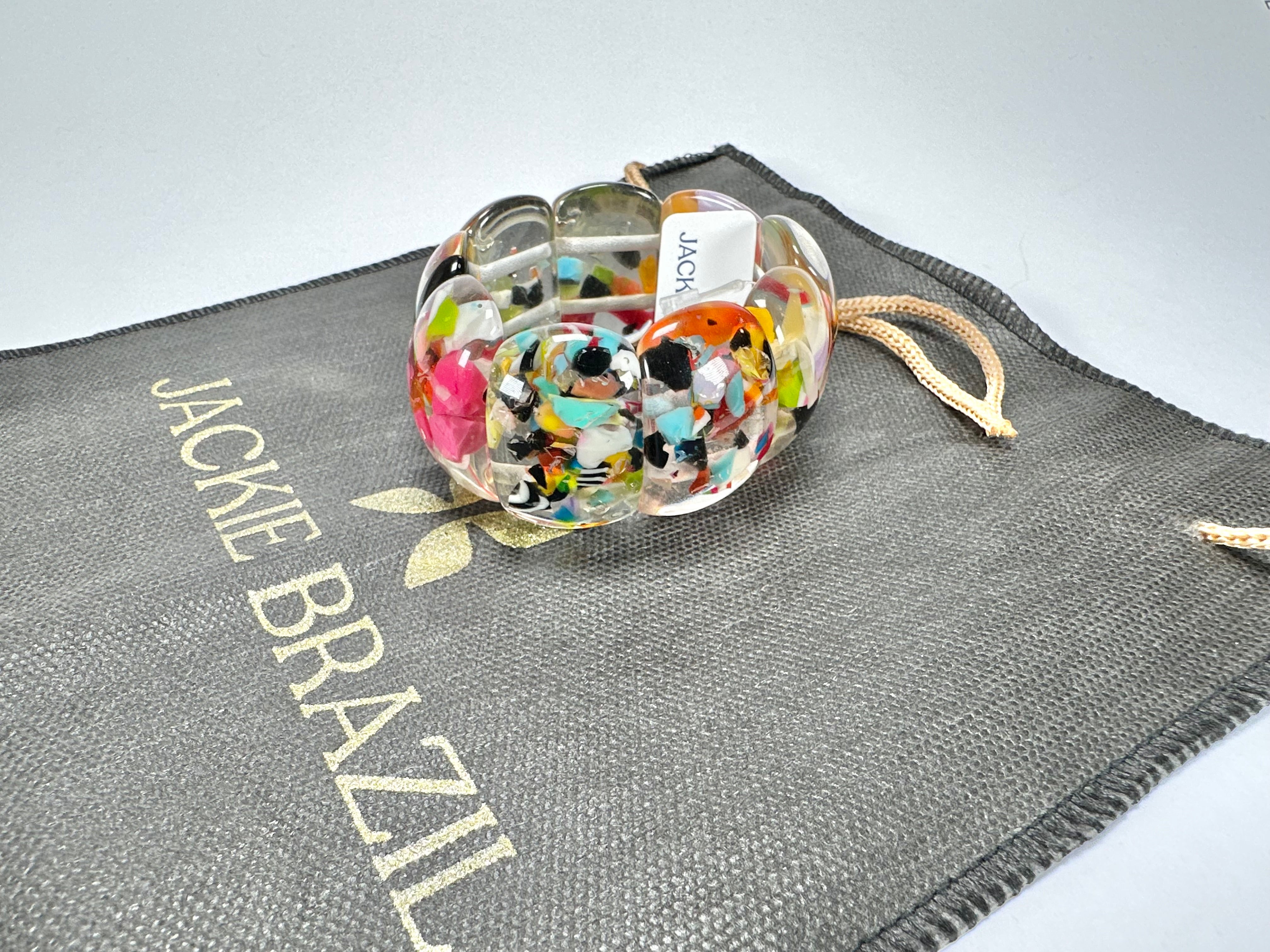 Jackie Brazil "Maria" Cascade Elasticated Bracelet ( B0217 )