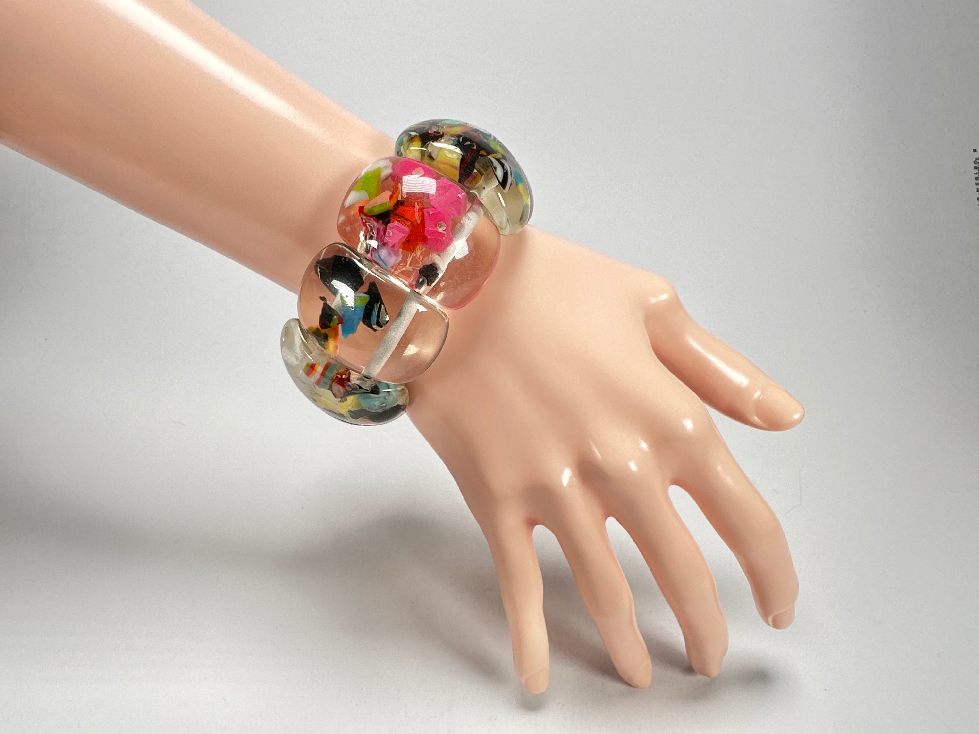 Jackie Brazil "Maria" Cascade Elasticated Bracelet ( B0217 )