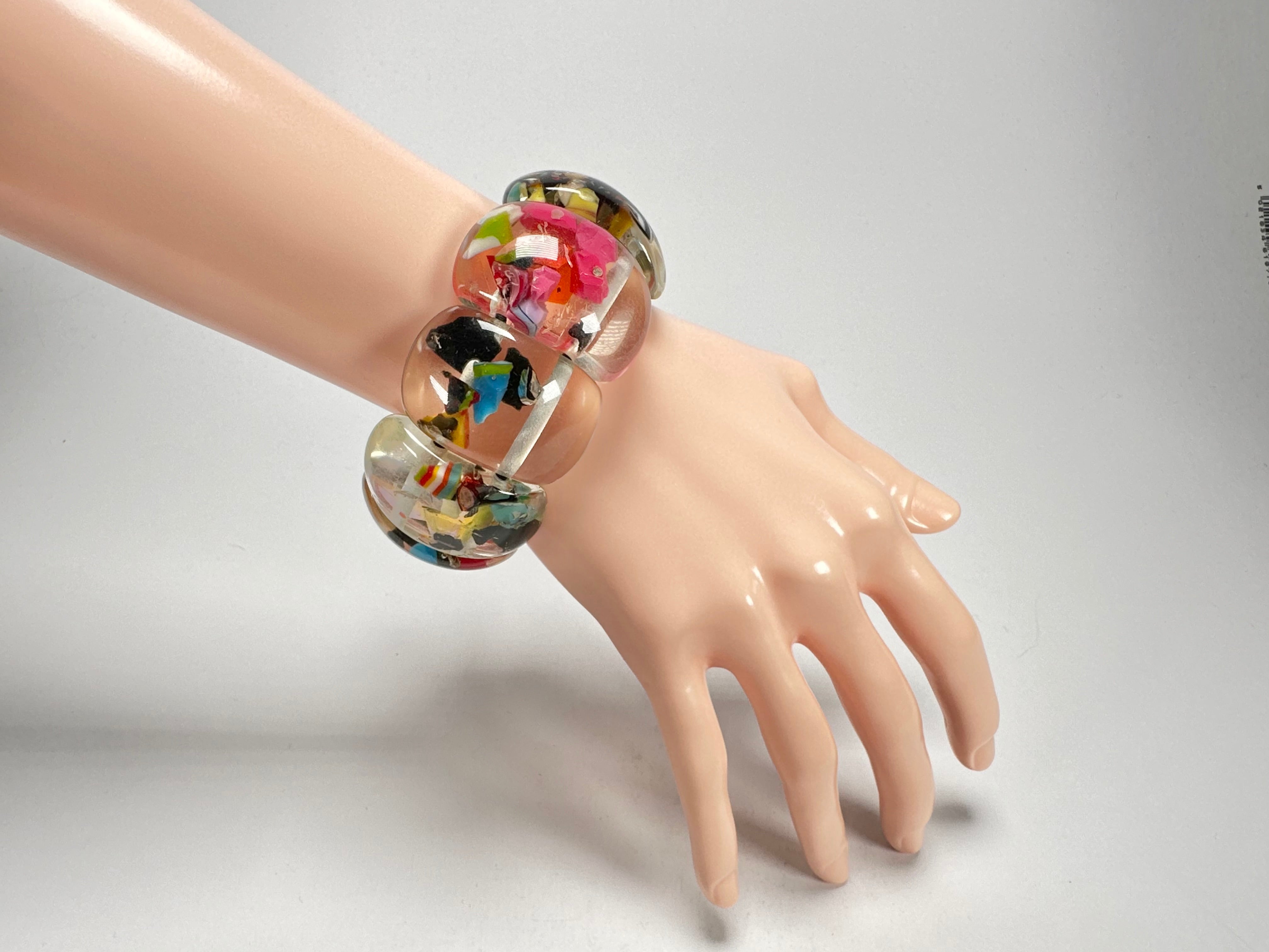 Jackie Brazil "Maria" Cascade Elasticated Bracelet ( B0217 )