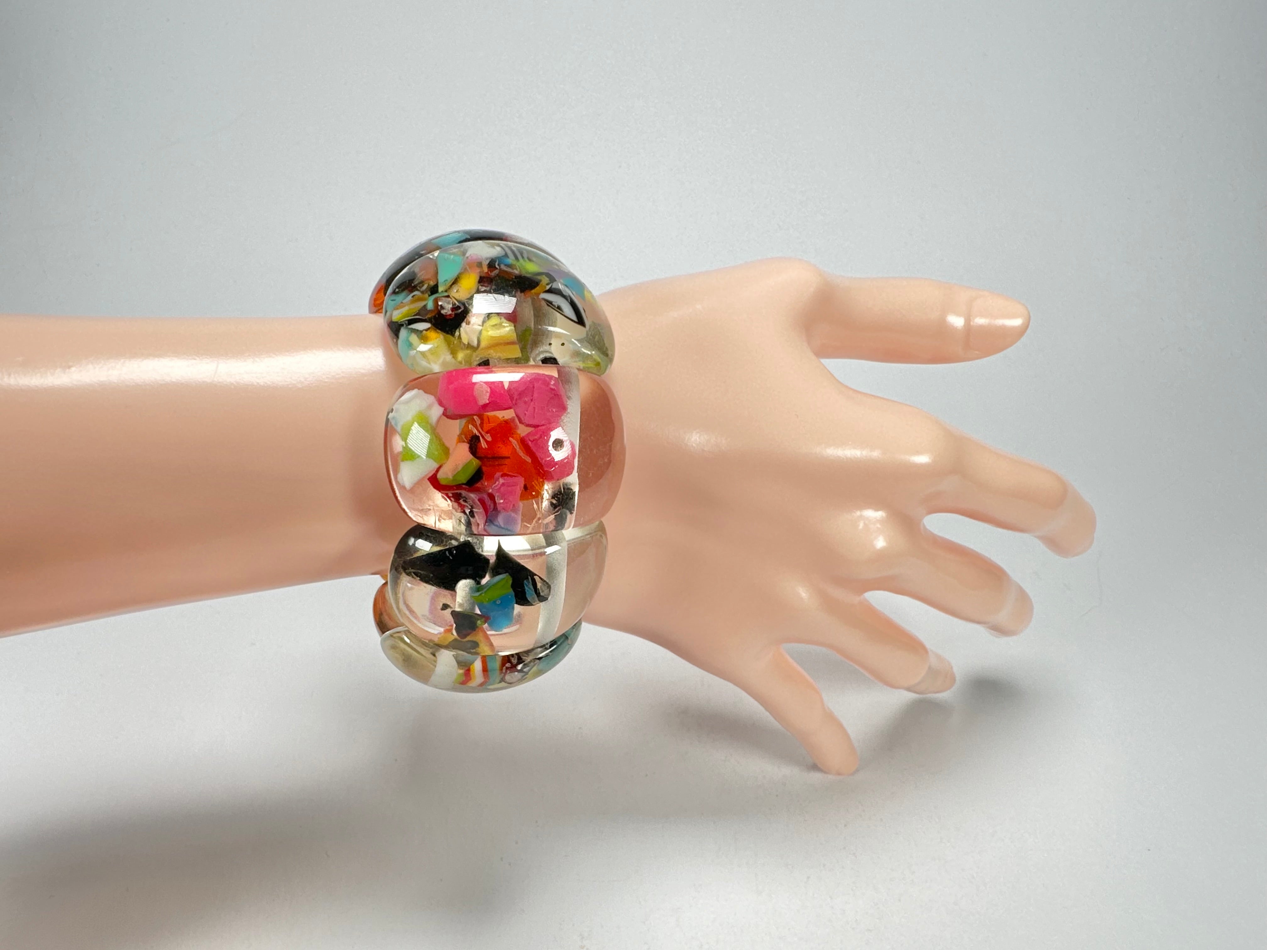 Jackie Brazil "Maria" Cascade Elasticated Bracelet ( B0217 )
