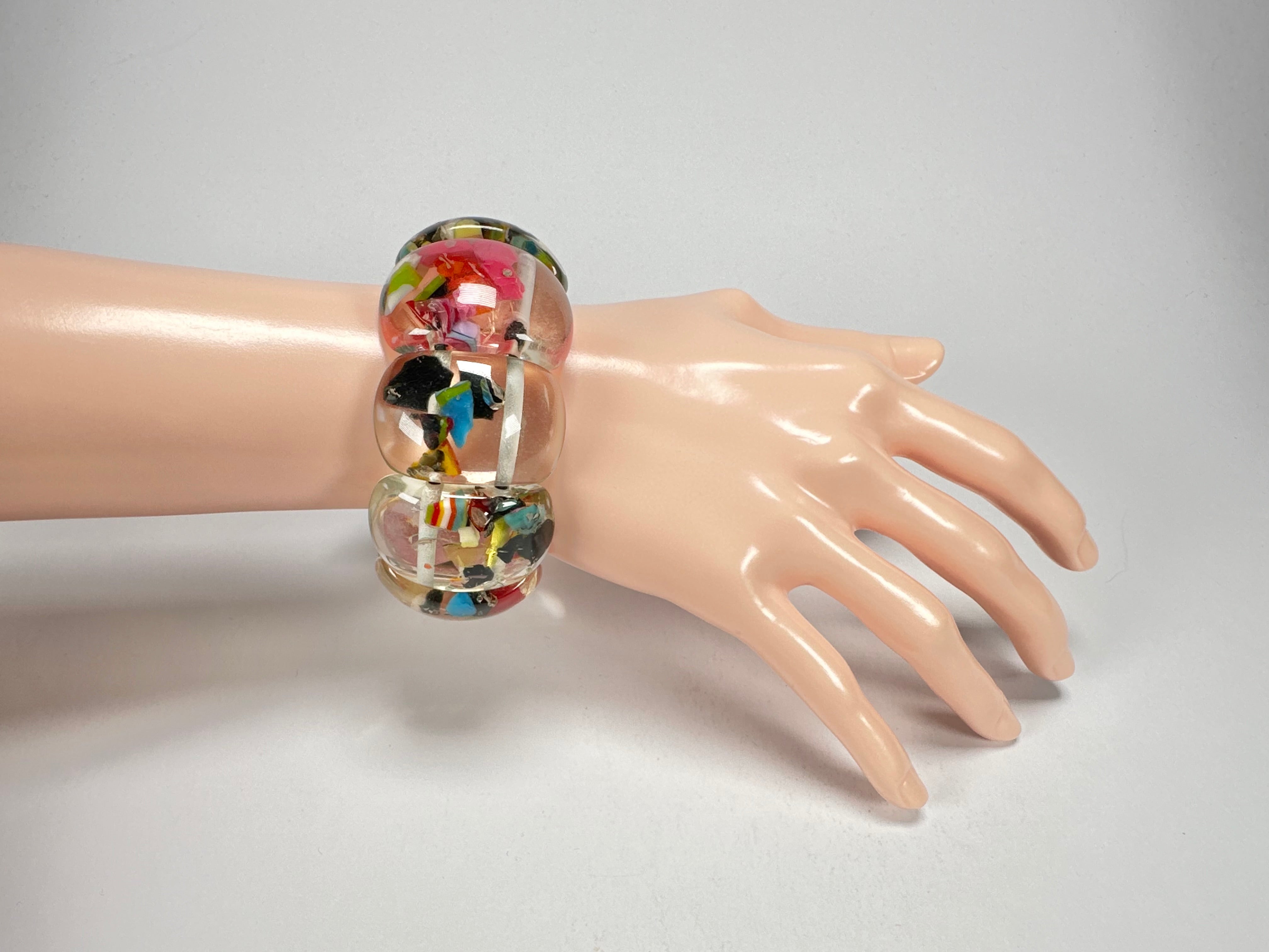 Jackie Brazil "Maria" Cascade Elasticated Bracelet ( B0217 )