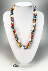 Jackie Brazil "Corina" Small Cones Kandinsky 55cm Necklace ( N0058 )