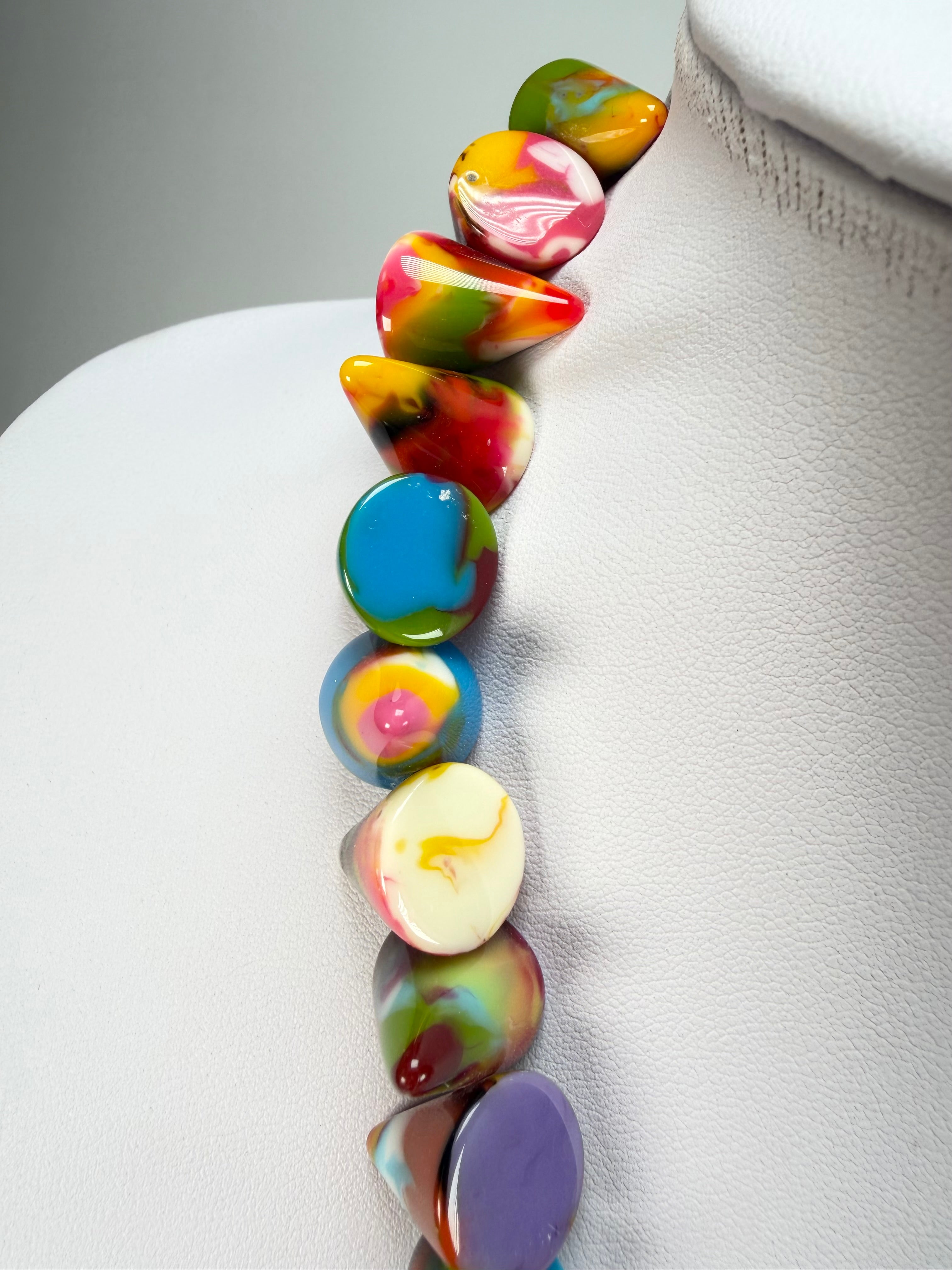Jackie Brazil "Corina" Small Cones Kandinsky 55cm Necklace ( N0058 )