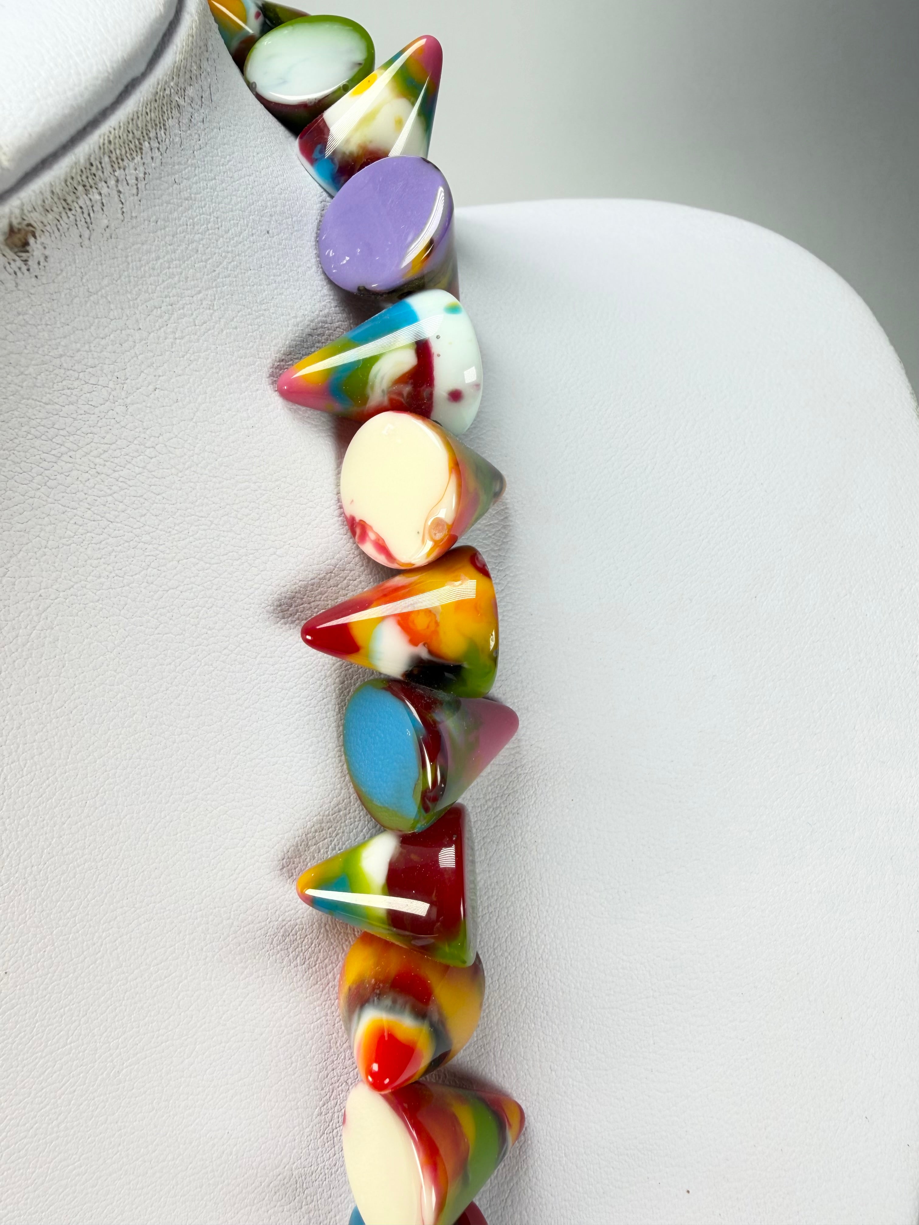 Jackie Brazil "Corina" Small Cones Kandinsky 55cm Necklace ( N0058 )