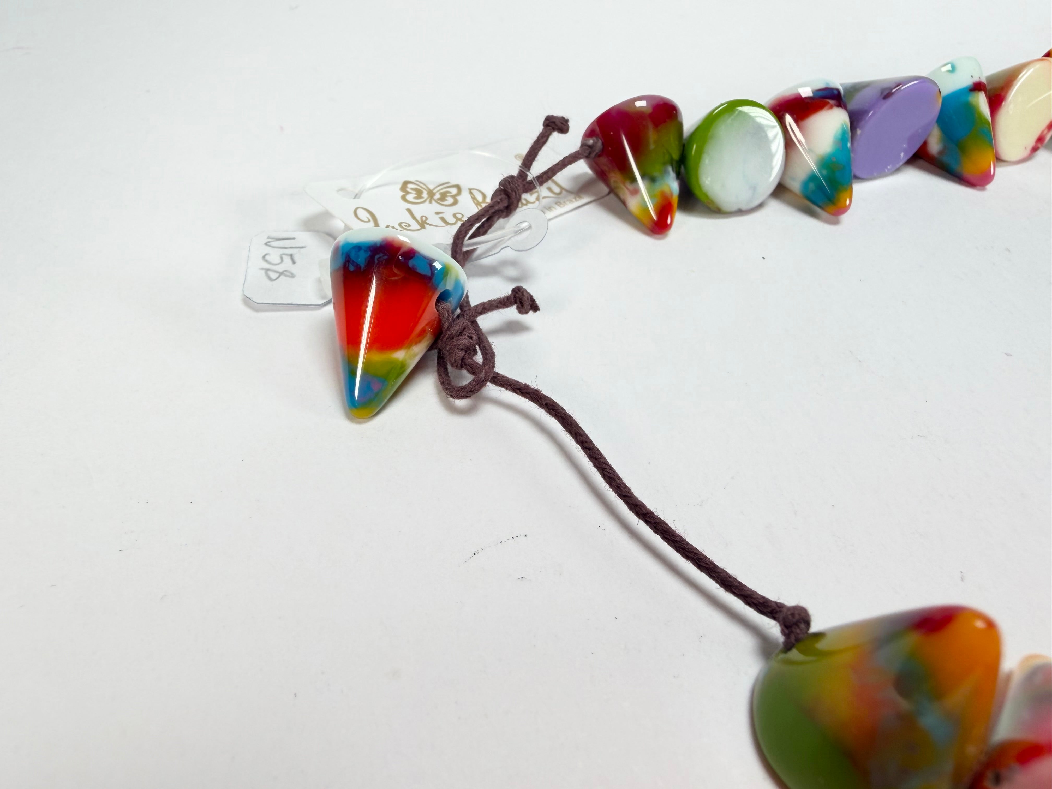 Jackie Brazil "Corina" Small Cones Kandinsky 55cm Necklace ( N0058 )