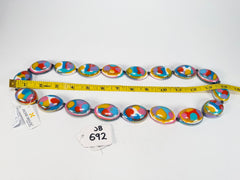 Jackie Brazil "Kathy" Small Riverstones Kandinsky 70cm Necklace ( N3750 )