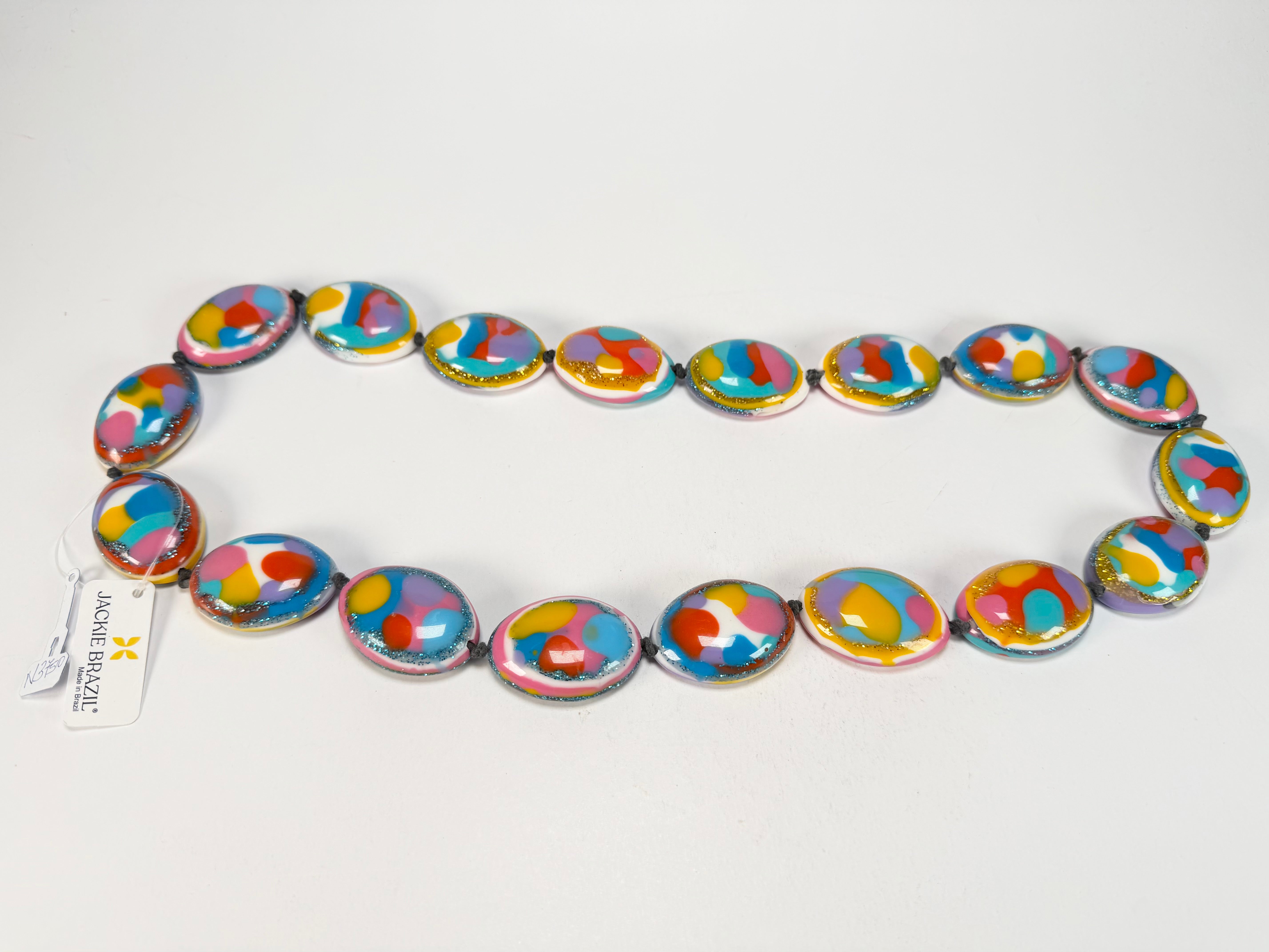 Jackie Brazil "Kathy" Small Riverstones Kandinsky 70cm Necklace ( N3750 )