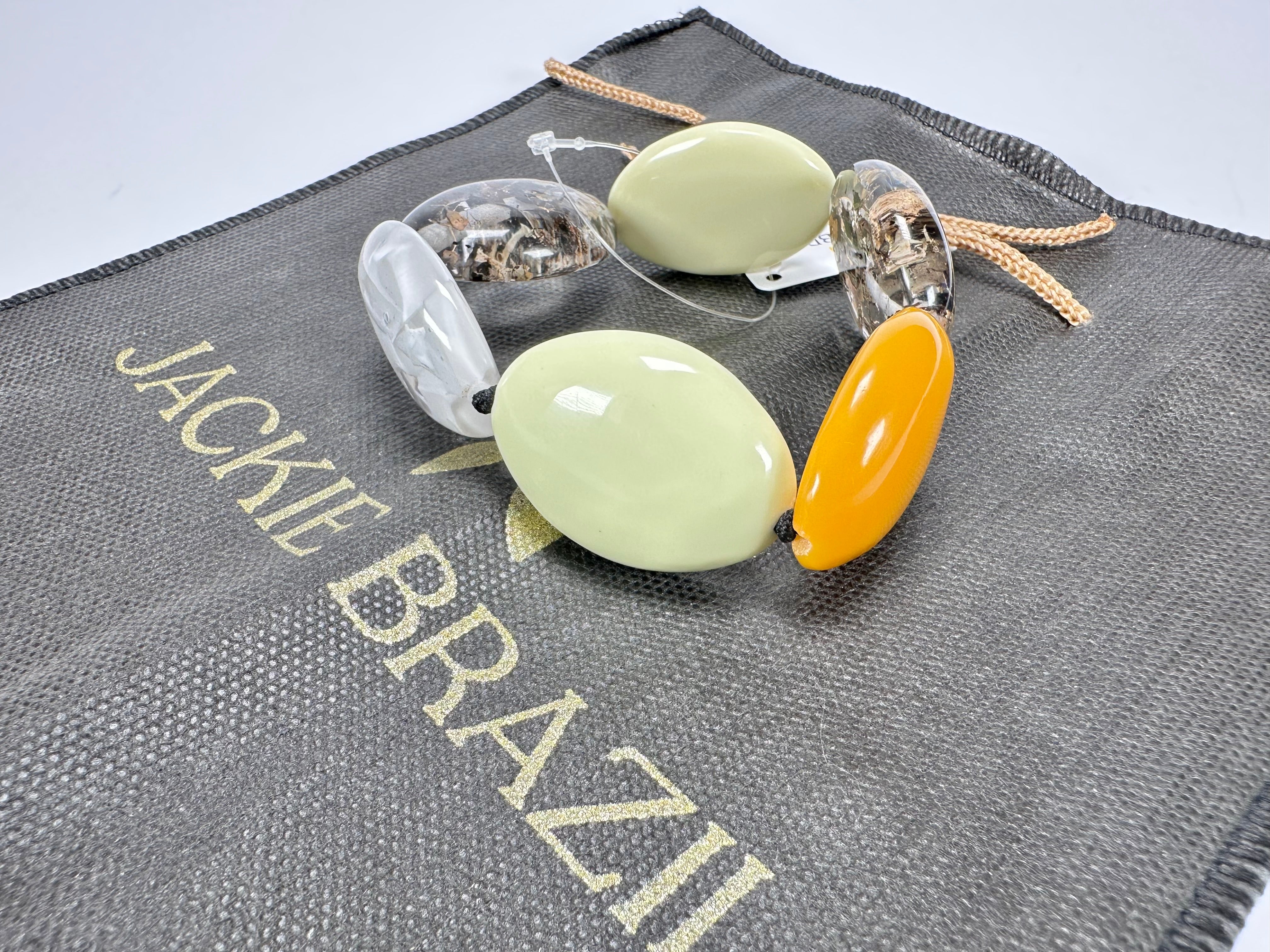 Jackie Brazil "Kathy" Seasons Mix Small Riverstones Bracelet ( B0800 )