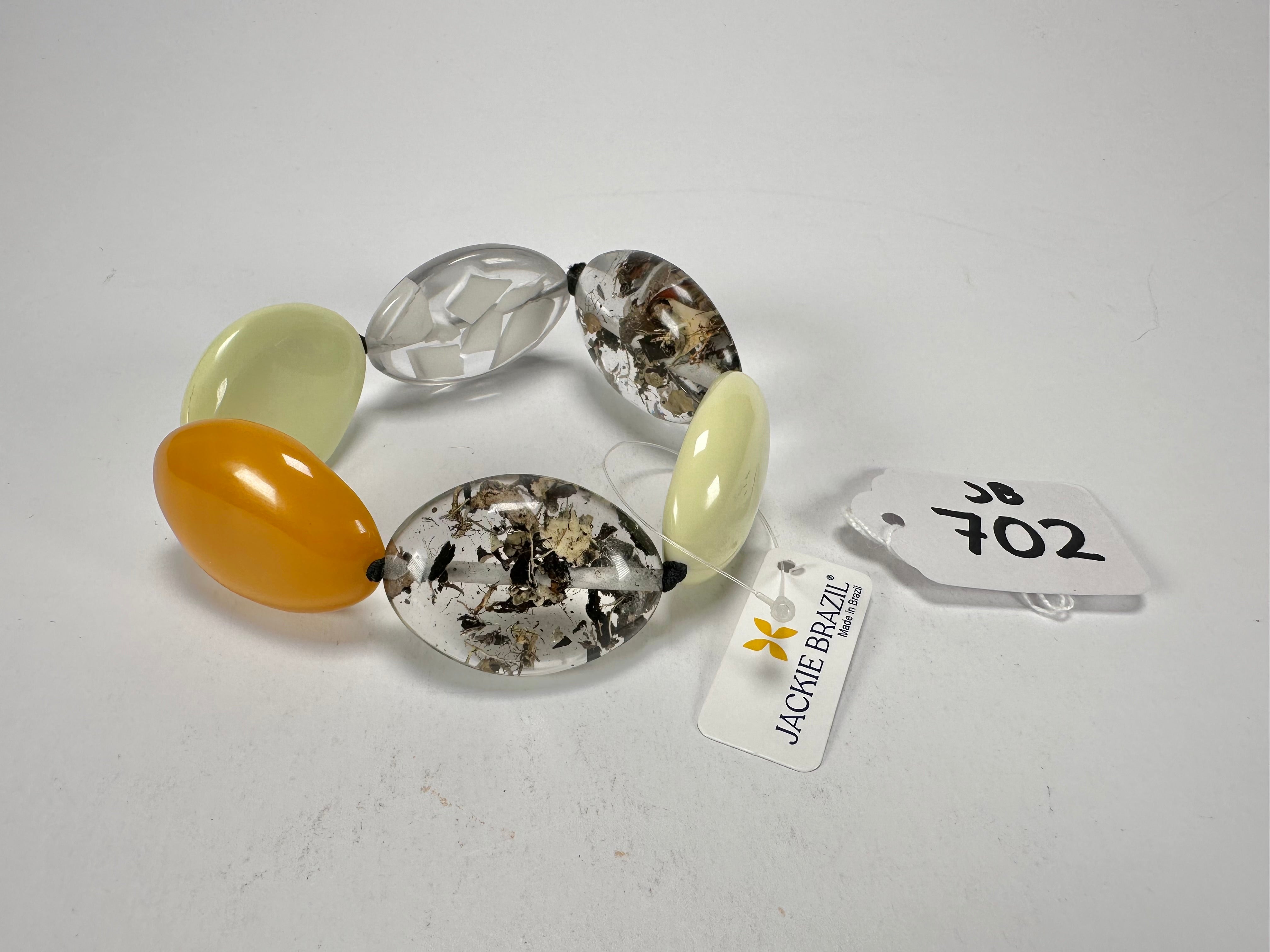 Jackie Brazil "Kathy" Seasons Mix Small Riverstones Bracelet ( B0800 )