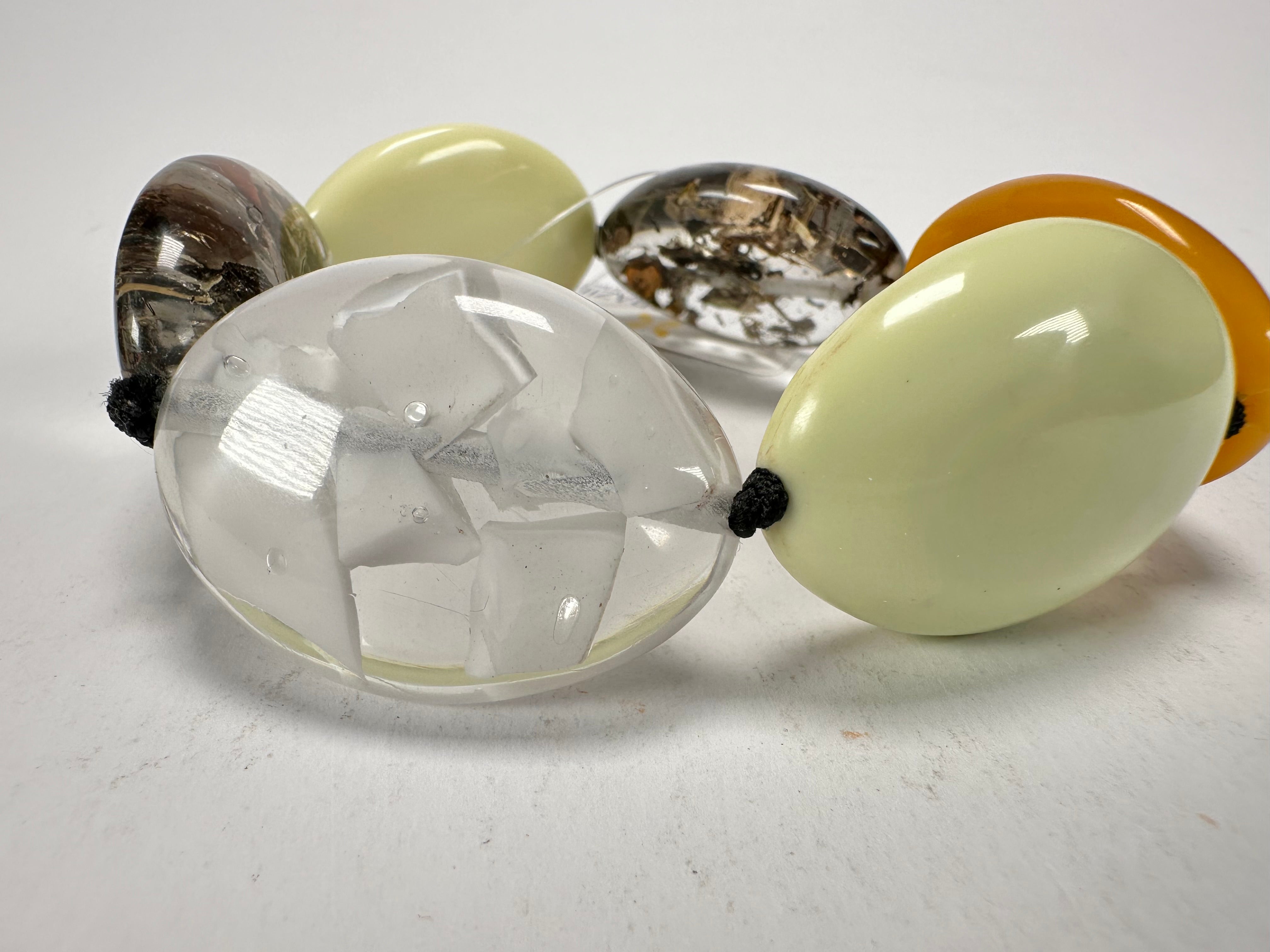 Jackie Brazil "Kathy" Seasons Mix Small Riverstones Bracelet ( B0800 )