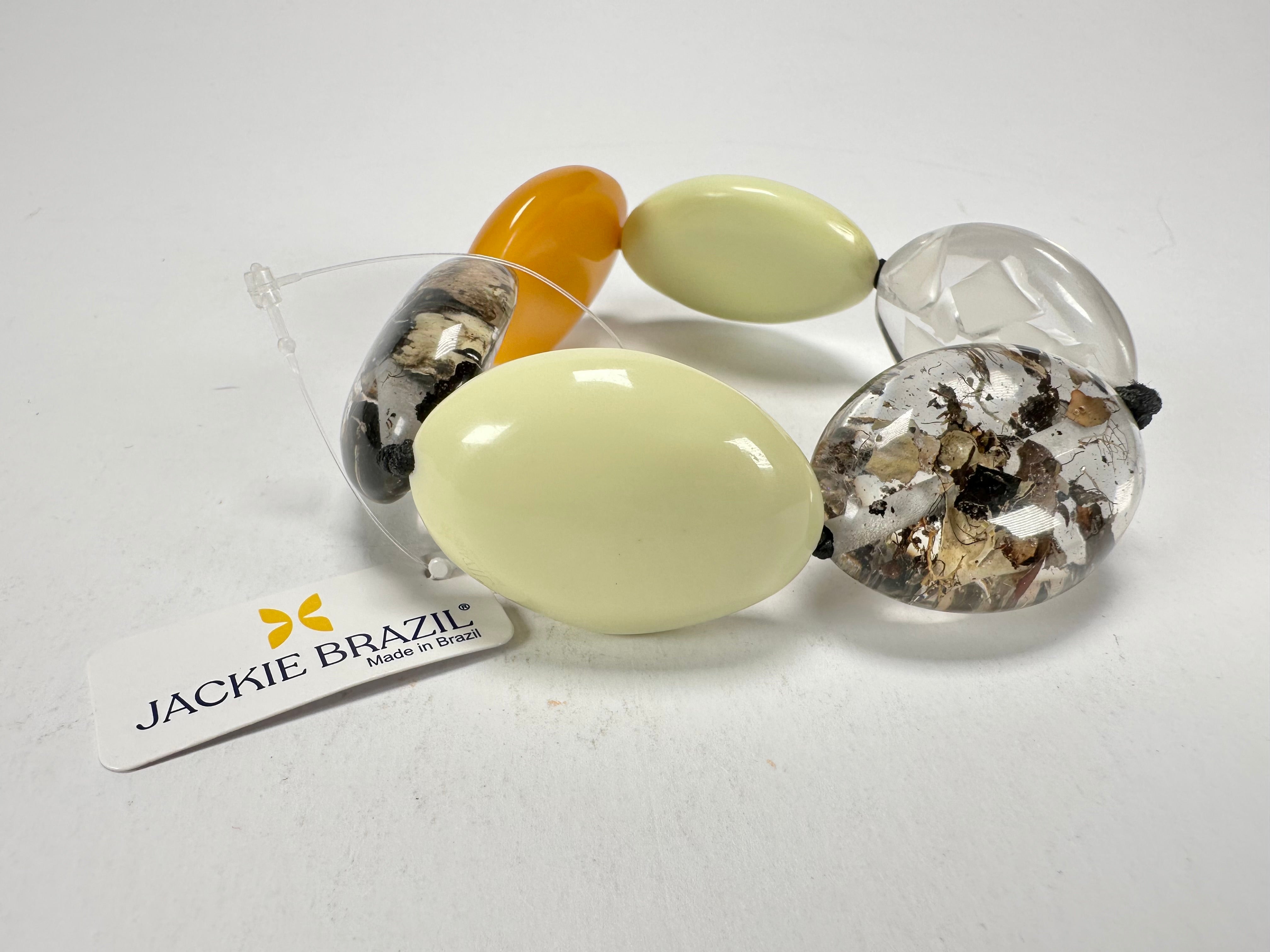 Jackie Brazil "Kathy" Seasons Mix Small Riverstones Bracelet ( B0800 )