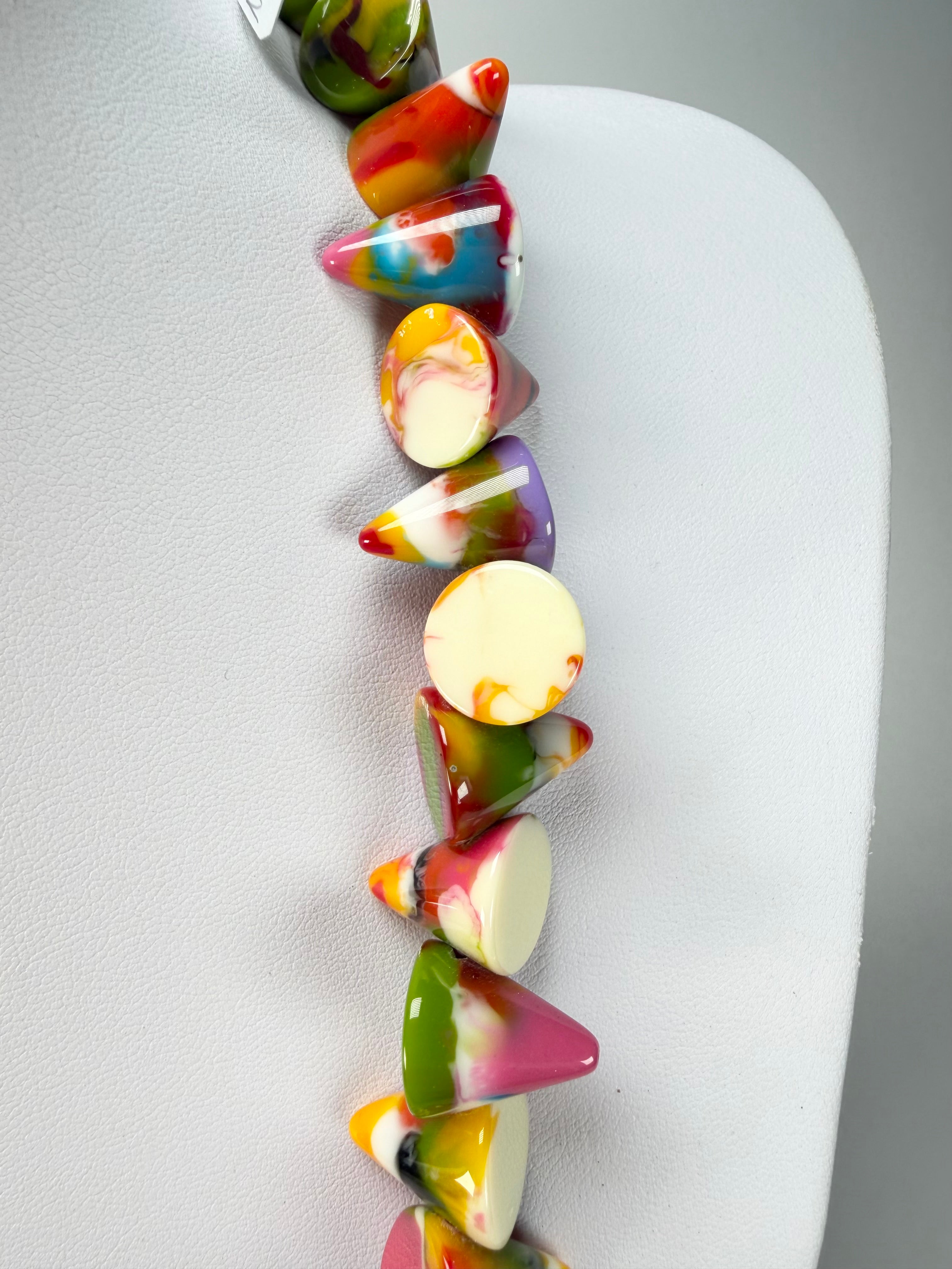 Jackie Brazil "Corina" Small Cones Kandinsky 55cm Necklace ( N0058 )