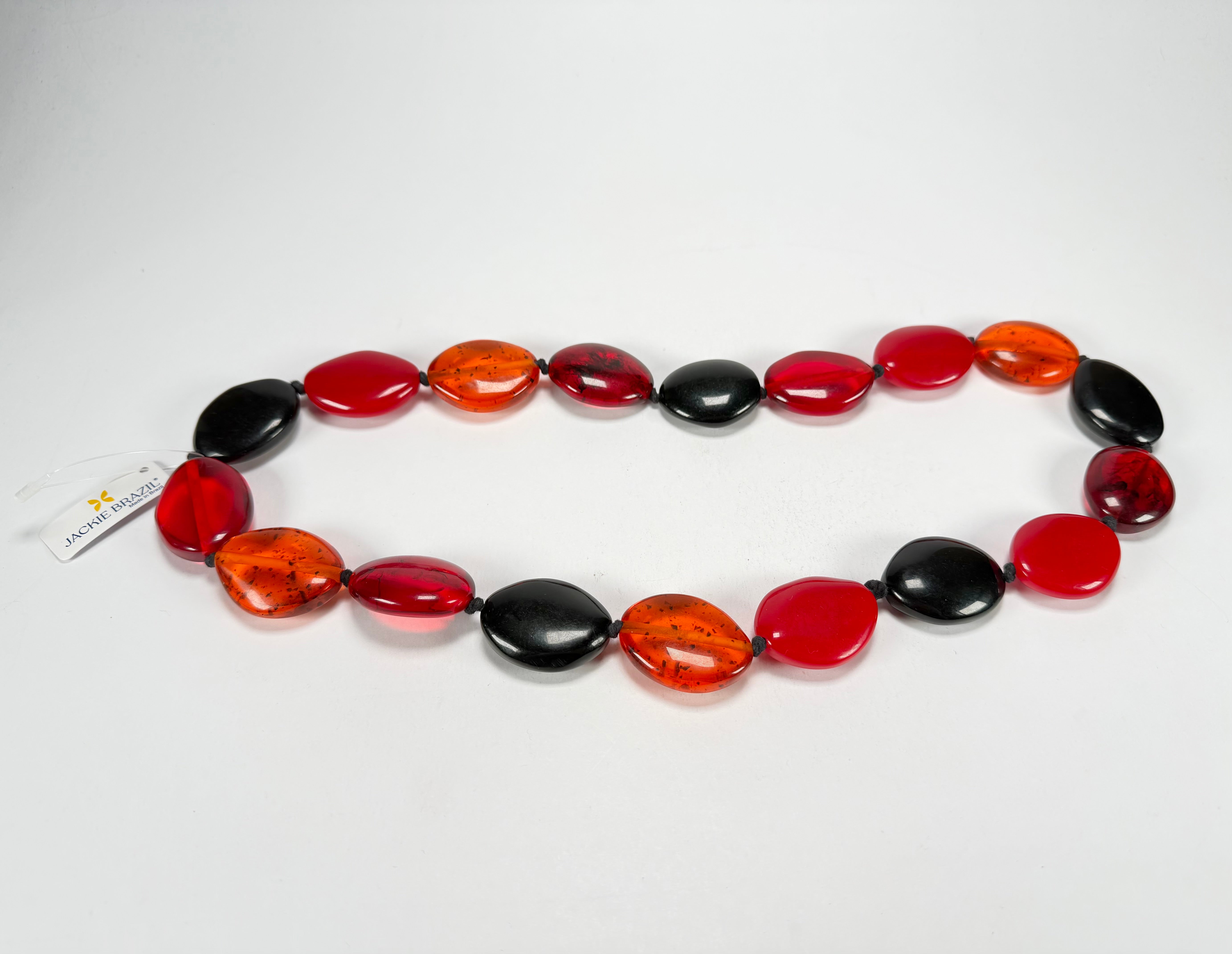 Jackie Brazil "Kathy" Passion Mix Small Riverstones 70cm Necklace ( N3750 )