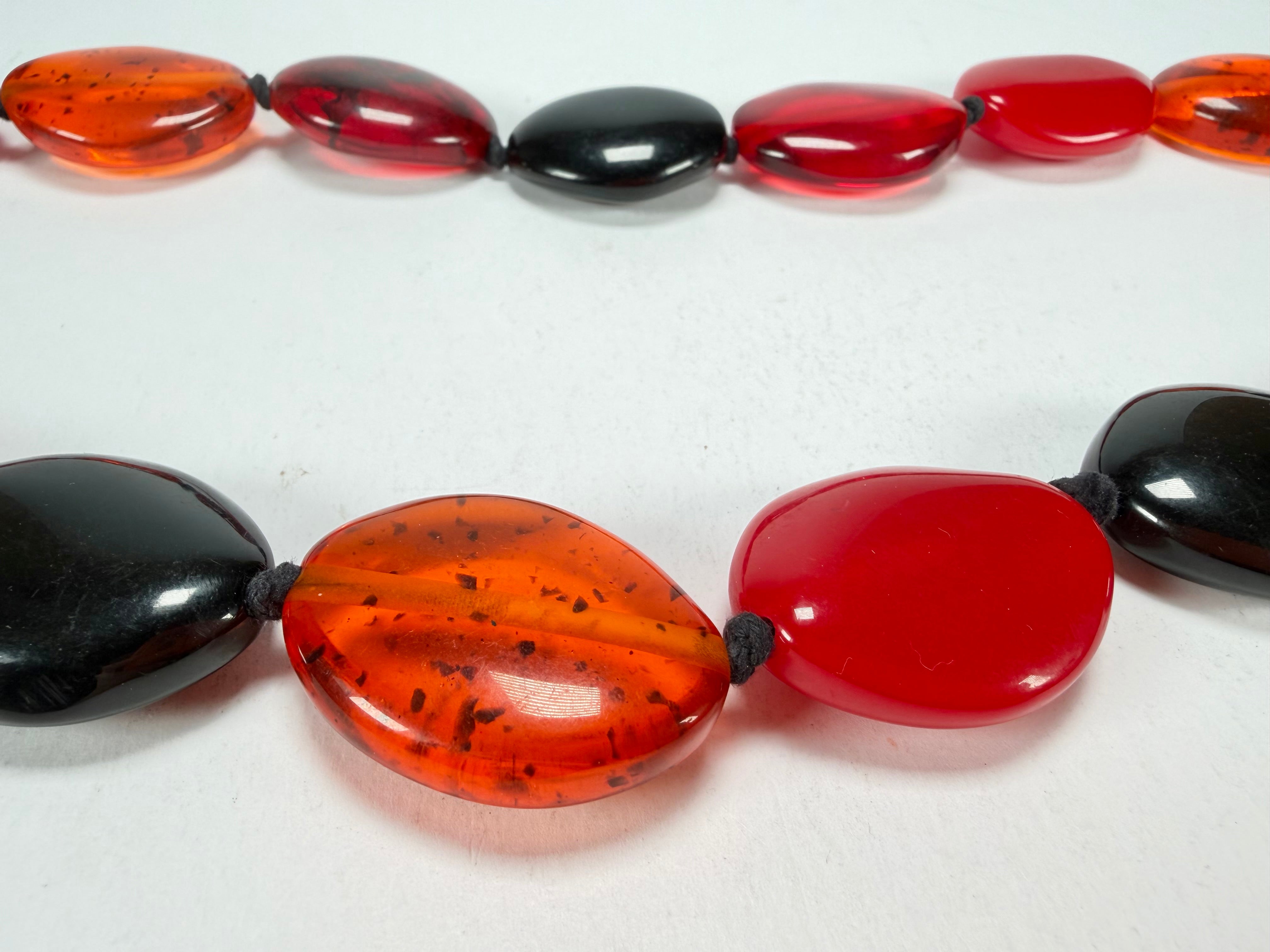 Jackie Brazil "Kathy" Passion Mix Small Riverstones 70cm Necklace ( N3750 )