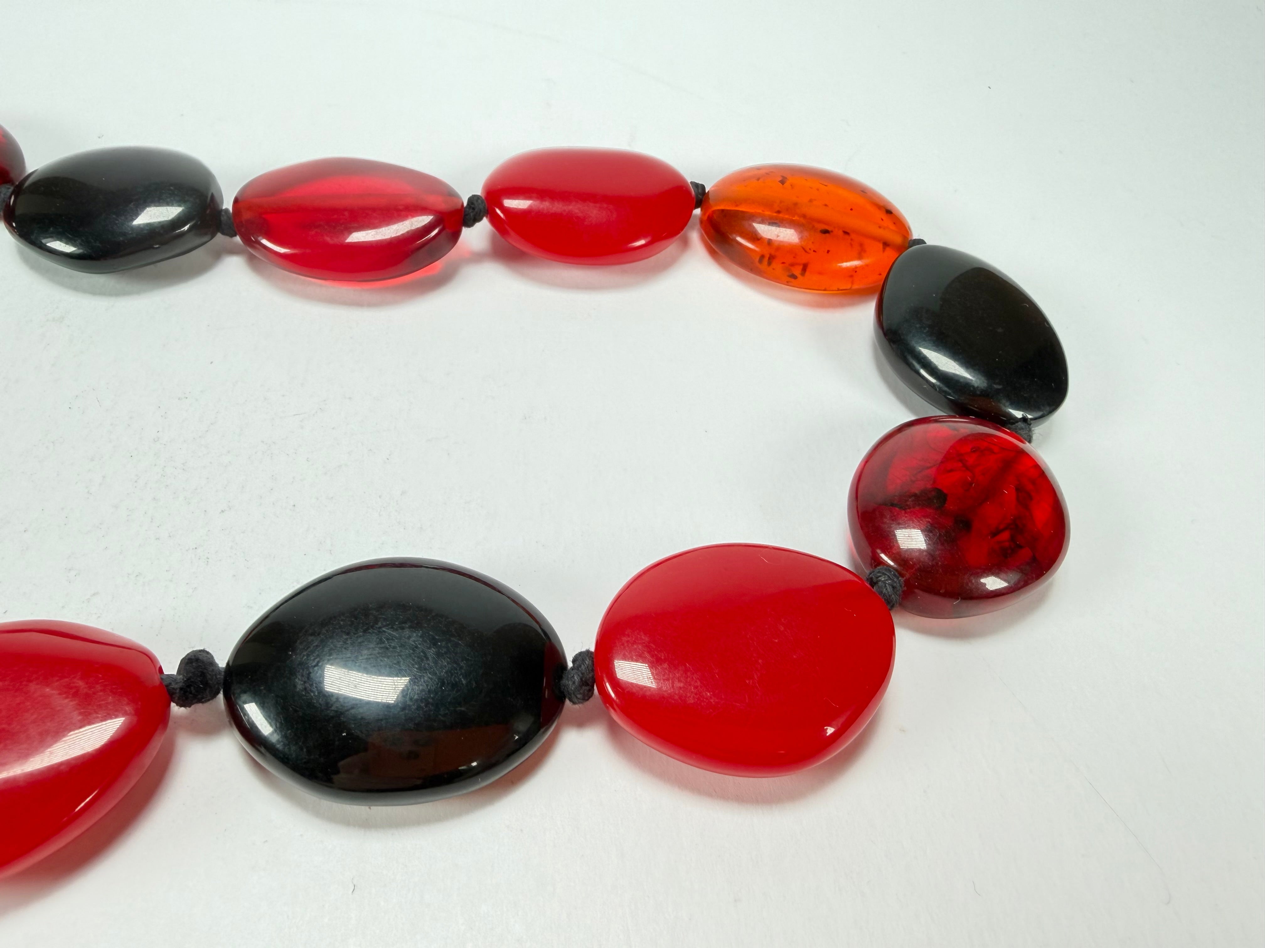 Jackie Brazil "Kathy" Passion Mix Small Riverstones 70cm Necklace ( N3750 )