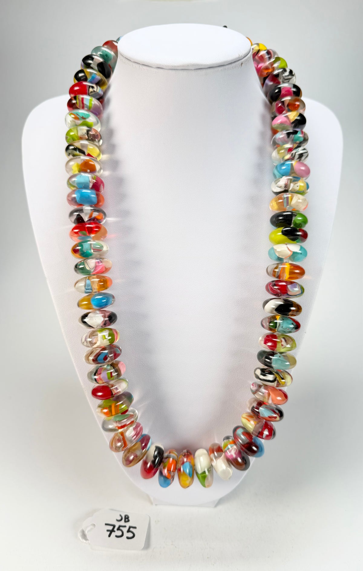 Jackie Brazil "Ana" Cascade Resin Wheels 70cm Necklace ( N0044 )