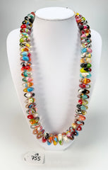 Jackie Brazil "Ana" Cascade Resin Wheels 70cm Necklace ( N0044 )