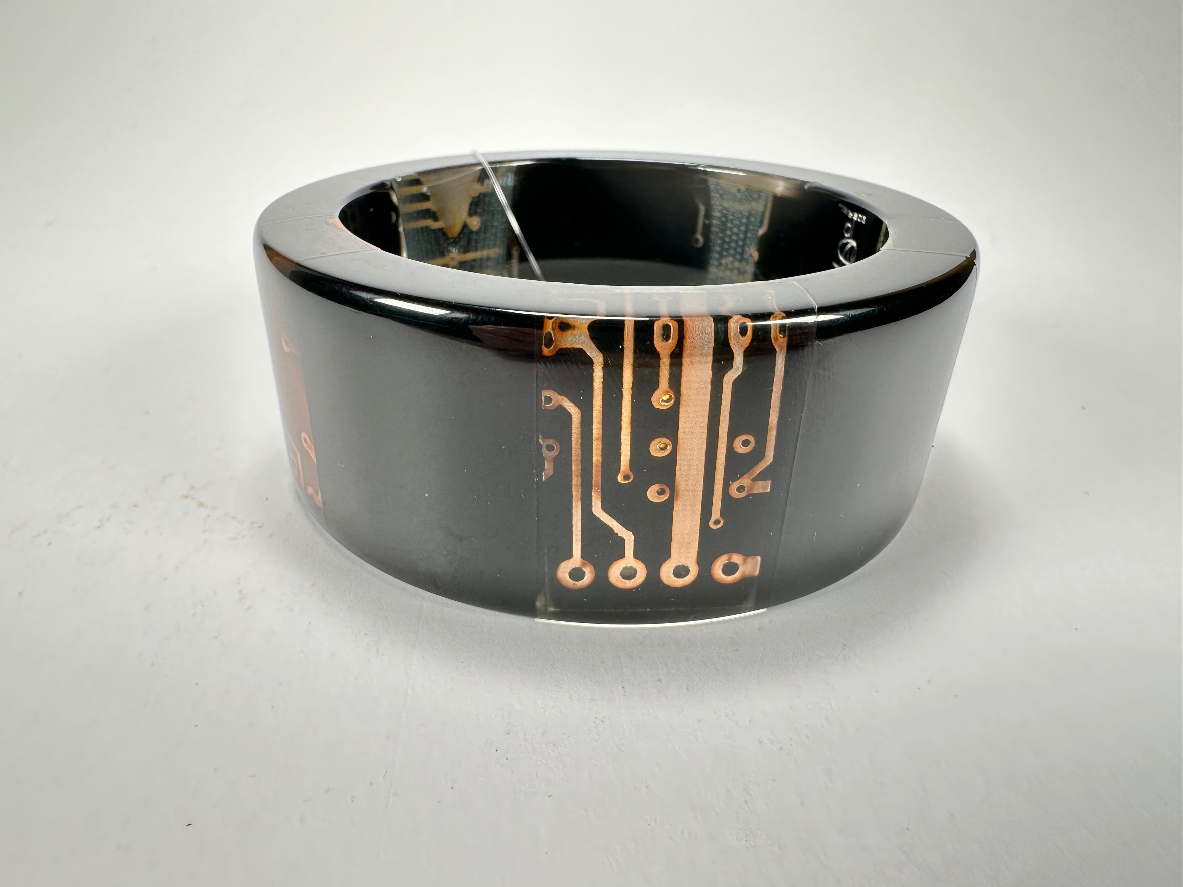 Jackie Brazil "Ultra" Digital Flash Solid Round 3.4cm Bangle ( B3243 )