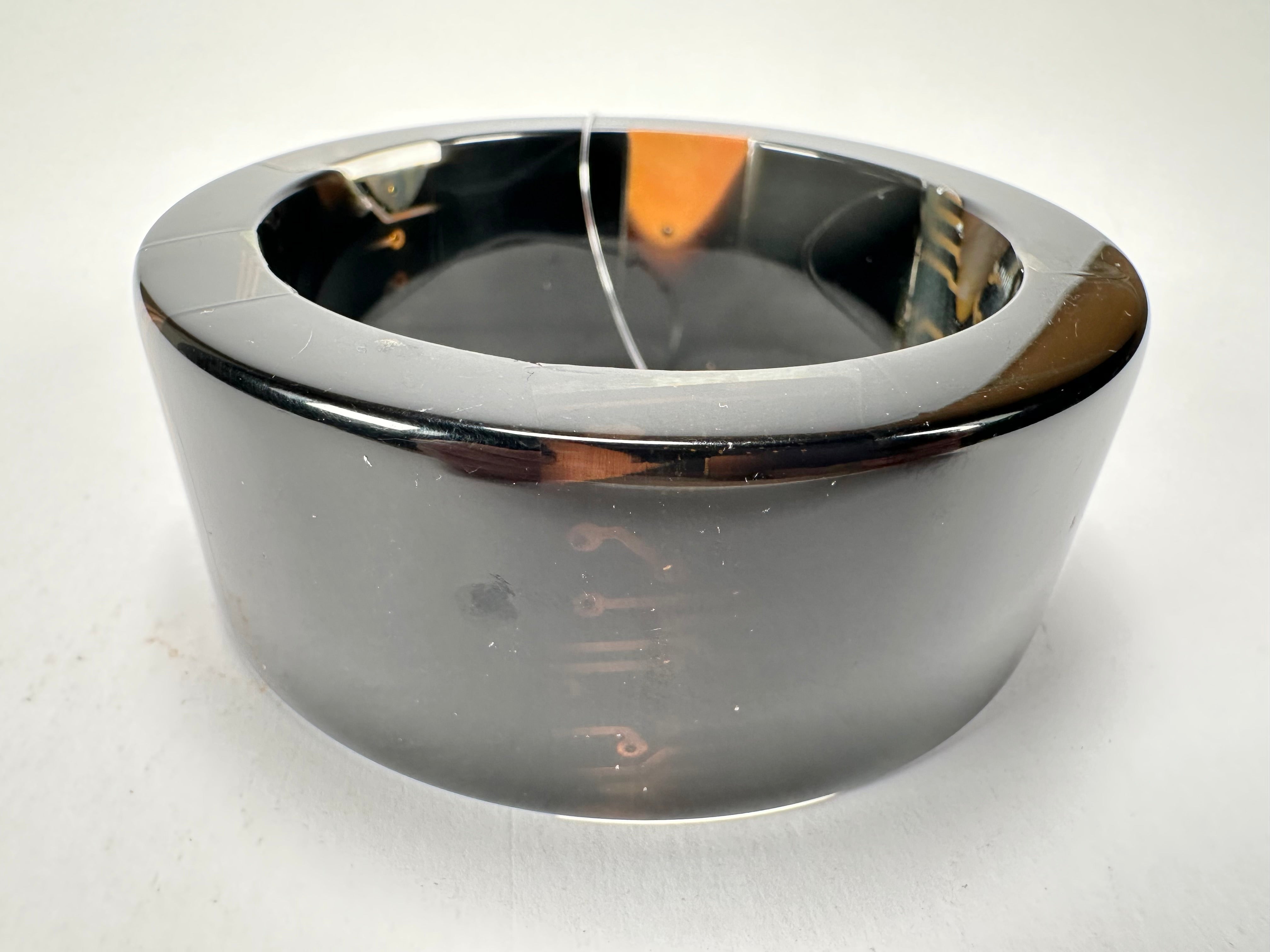 Jackie Brazil "Ultra" Digital Flash Solid Round 3.4cm Bangle ( B3243 )