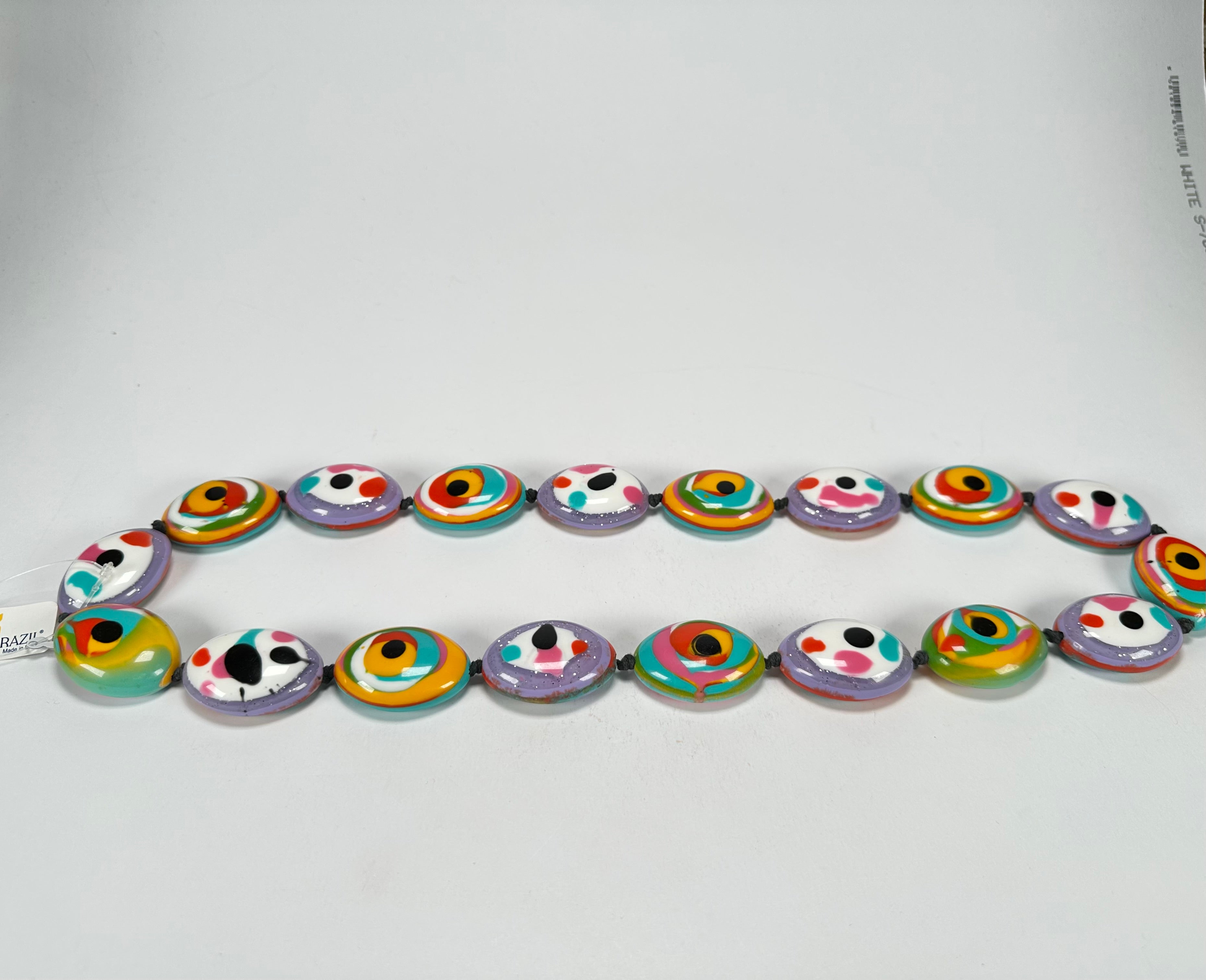 Jackie Brazil "Kathy" Small Riverstones Kandinsky 70cm Necklace ( N3750 )